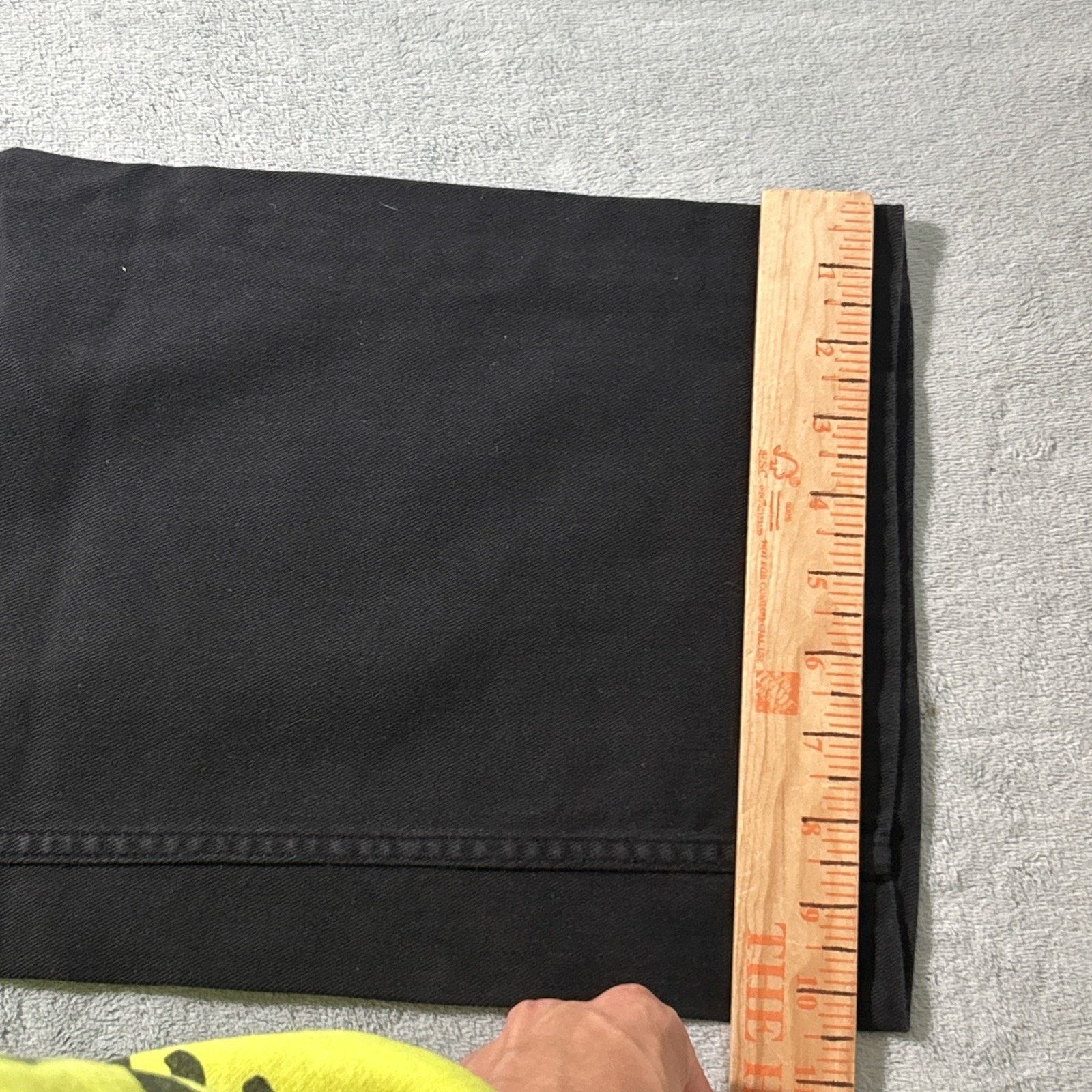 Divided Beyond Baggy Jeans 12 32x30 Black Hamilton Wide Baggie Loose Size 34" / US 12 / IT 48 - 13 Thumbnail