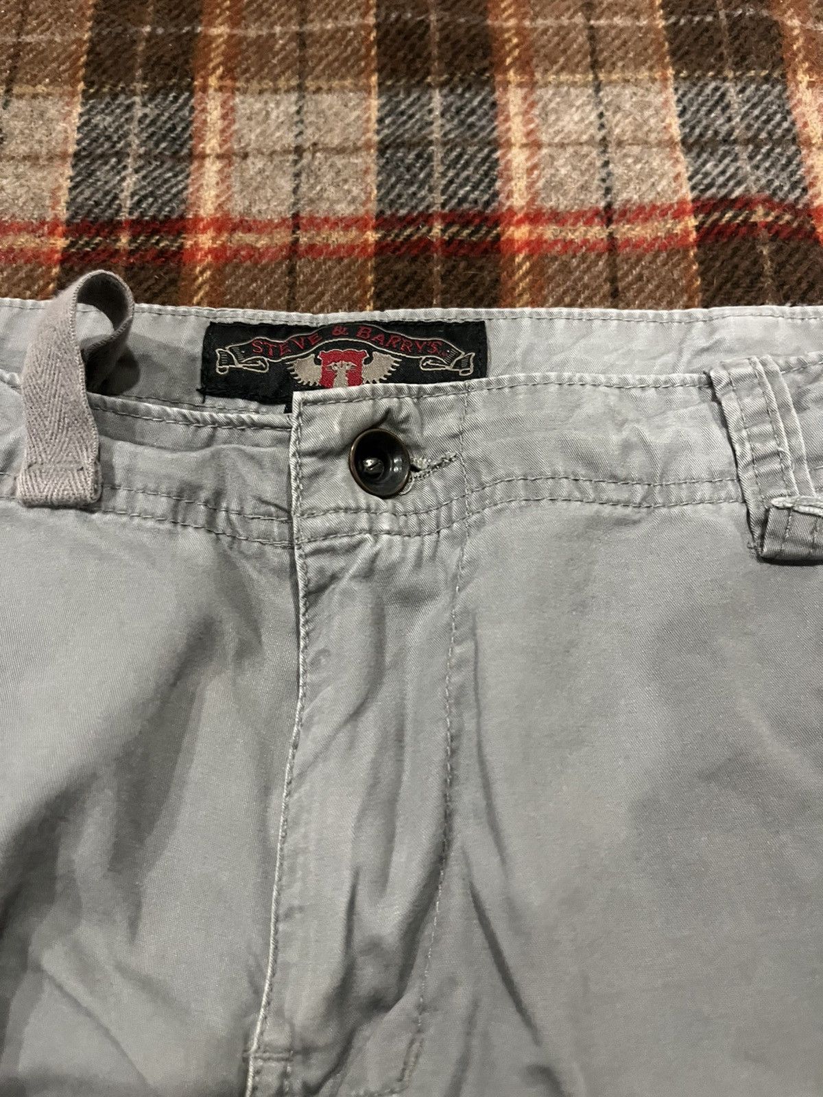 Steve And Barrys Vintage Y2K 2000’s Steve and Barry’s Military Cargo Pants Size 34" / US 12 / IT 48 - 5 Thumbnail