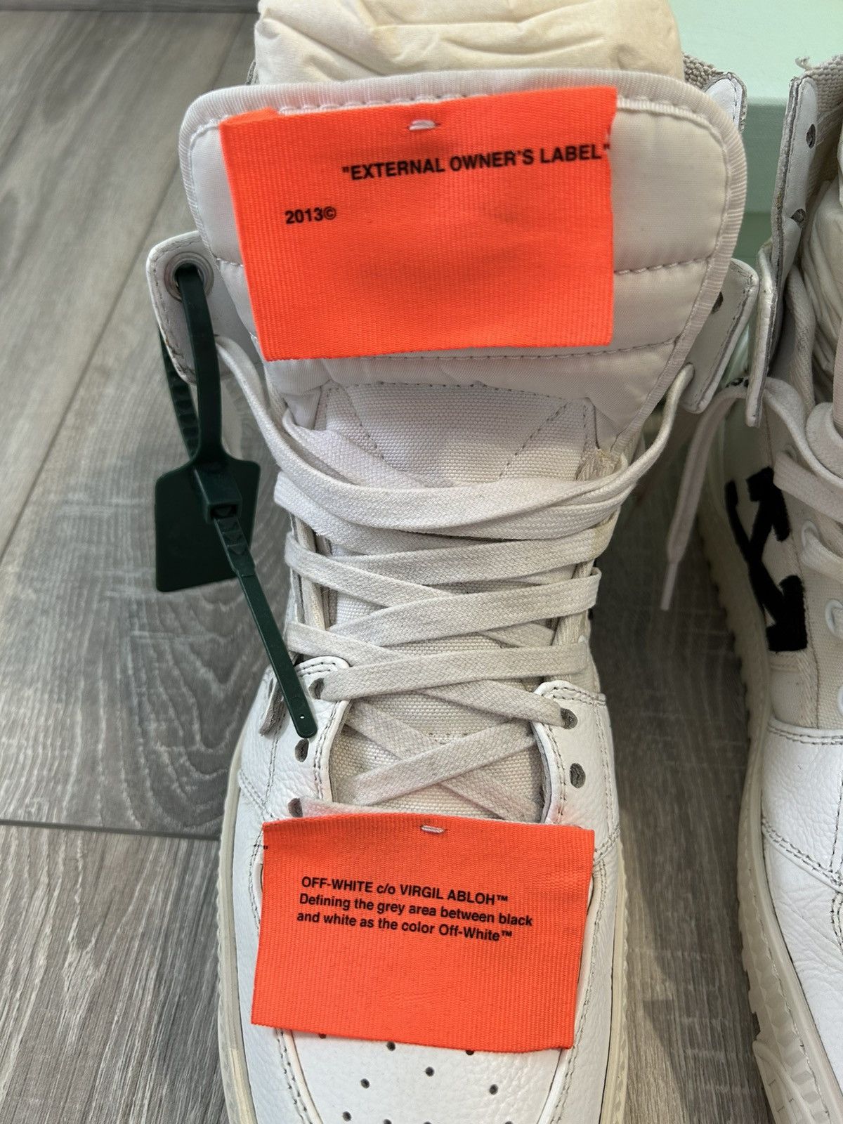 Off-White Off-White Court 3.0 Sneakers Size US 10.5 / EU 43-44 - 8 Thumbnail
