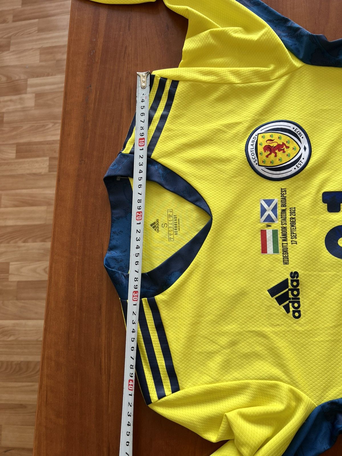 Adidas 2019 SCOTLAND TEAM #21 CUMINGS WORLD CUP SOCCER JERSEY S Size US S / EU 44-46 / 1 - 19 Thumbnail