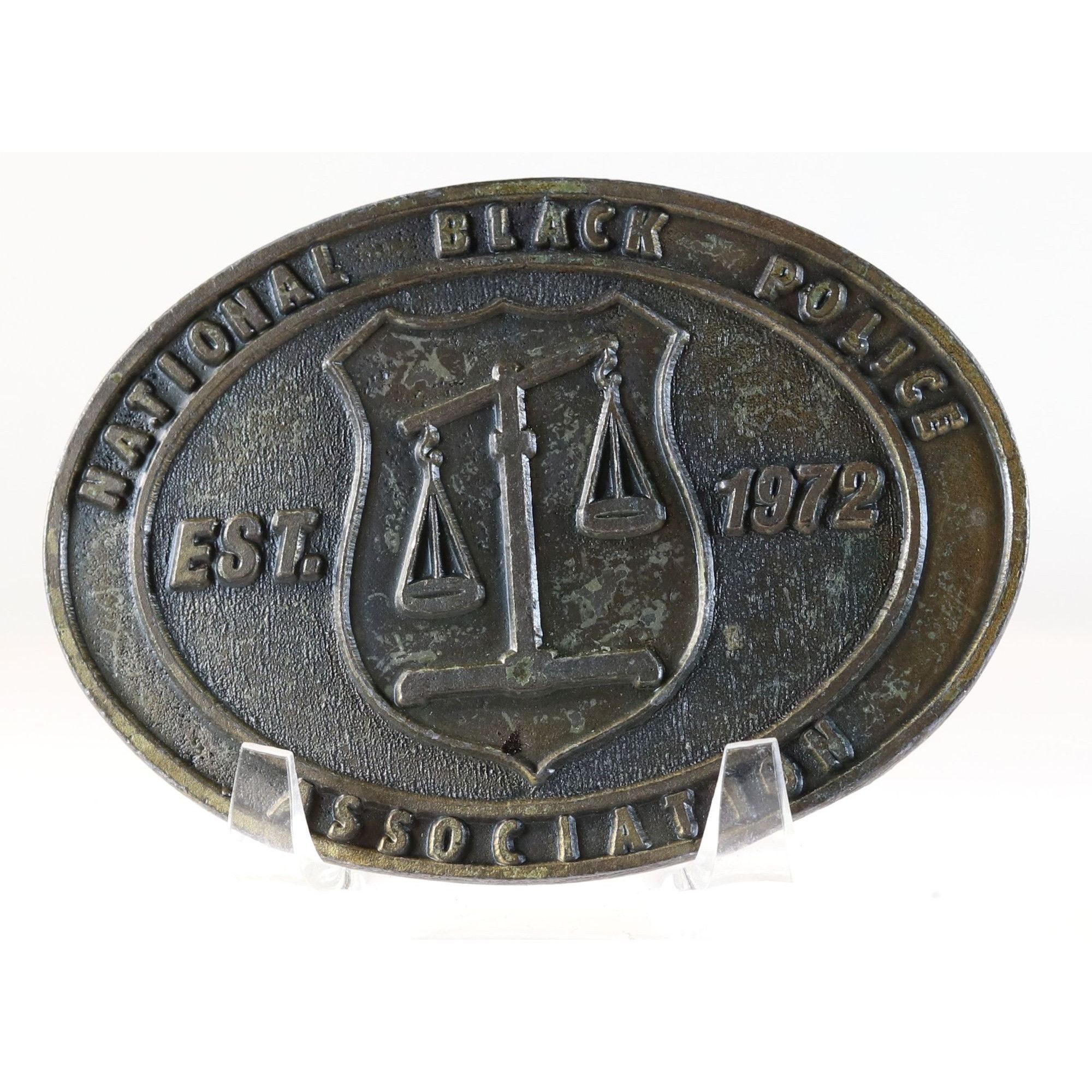 Vintage Belt Buckle National Black Police Association Vintage RARE 1 Size ONE SIZE - 1 Thumbnail