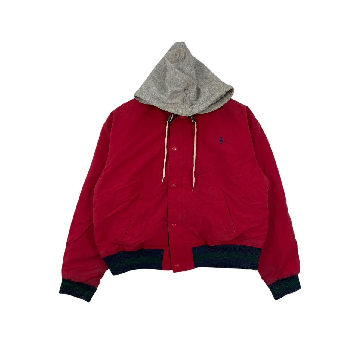 Polo Ralph Lauren Vintage Polo Ralph Lauren Hoodie Bomber Jacket Size US M / EU 48-50 / 2 - 1 Thumbnail