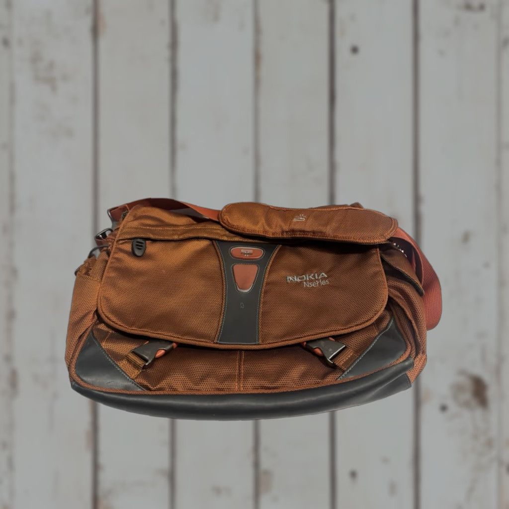 Tumi Tumi T-Tech Ballistic Nylon Expandable Messenger Crossbody Bag Orange Nokia N- Size ONE SIZE - 1 Thumbnail
