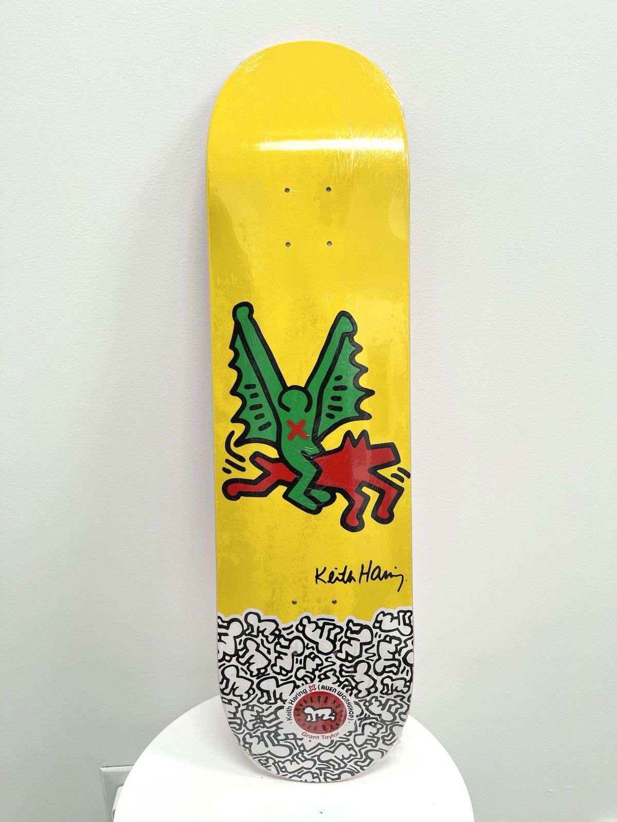 Keith Haring New Keith Haring Alien Workshop Grant Taylor SkateDeck 8.125 Size ONE SIZE - 1 Thumbnail