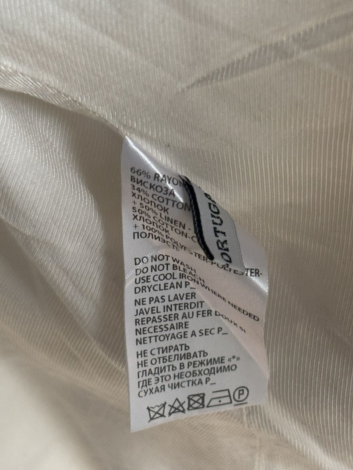 Ann Demeulemeester Ann Demeulemeester early 00s White Blazers Size XS / US 0-2 / IT 36-38 - 8 Thumbnail