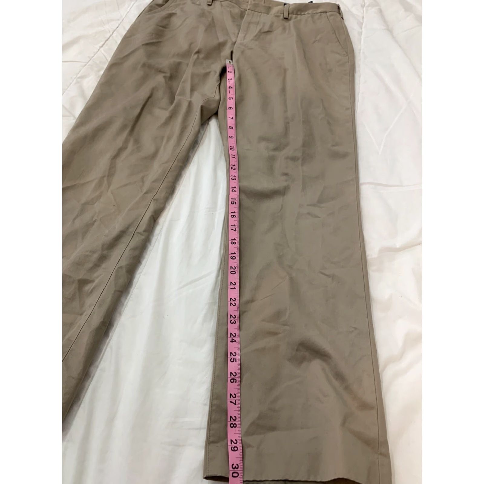Bonobos Bonobos Tan Khaki Chino Pants Beige 35X30 Straight Fit Mens Jeans Trousers Chinos & Khakis - Bonobos Shirt? Size US 35 - 6 Thumbnail