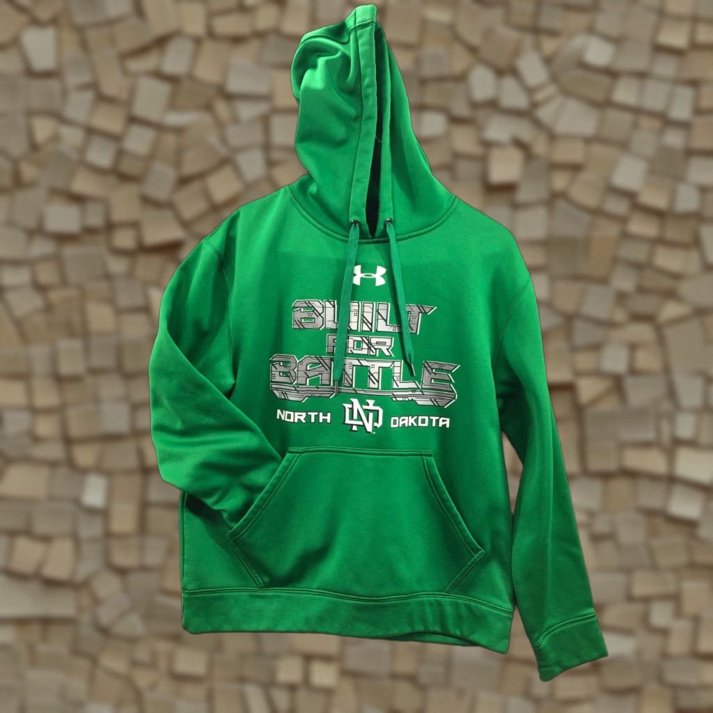 Under Armour Under Armour Storm Hoodie Mens S Green Long Sleeve Pullover Hooded Pockets Logo Cotton Knit Fall Winter Sports Shirt Size US S / EU 44-46 / 1 - 1 Thumbnail