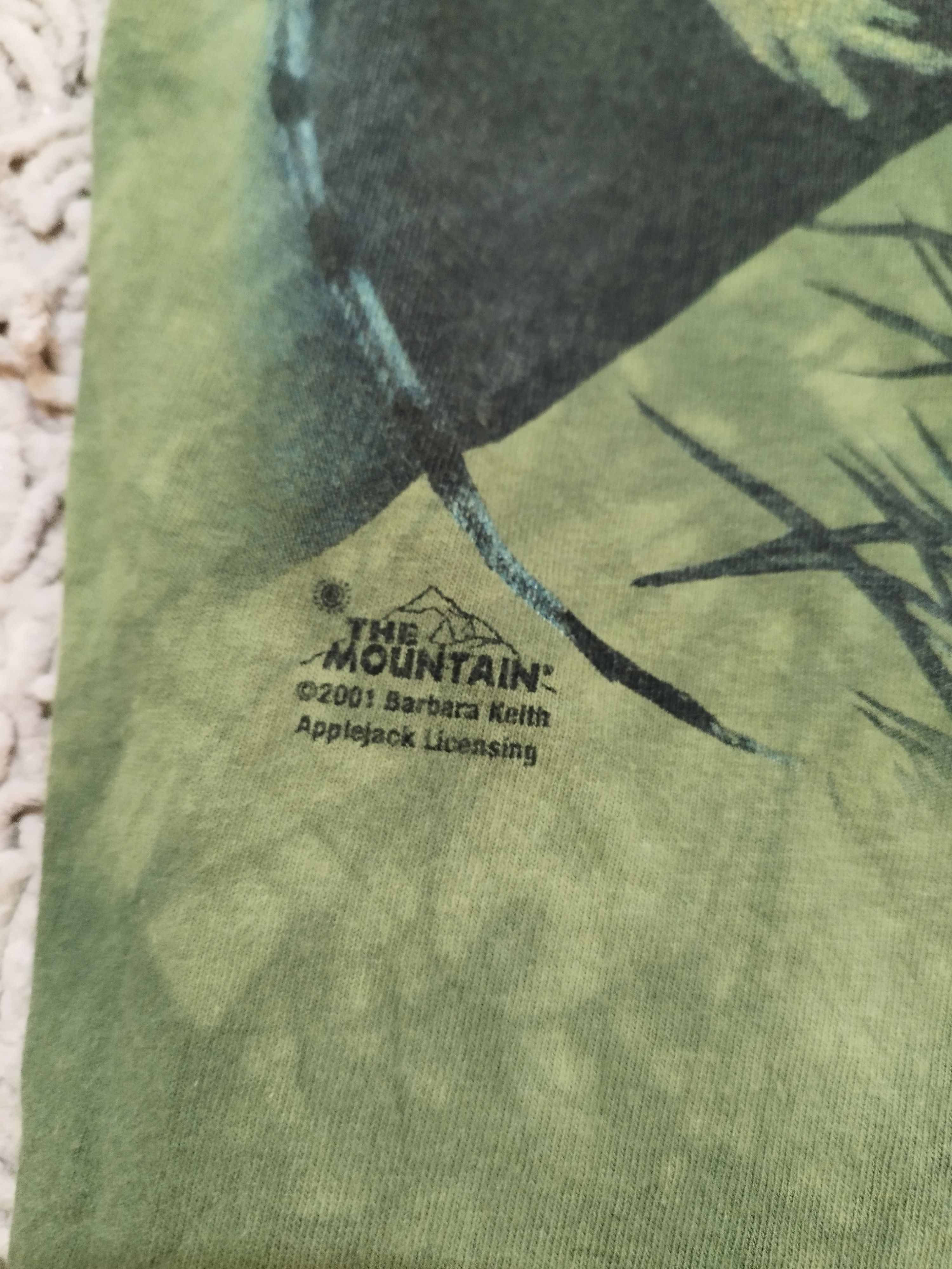 The Mountain The Mountain Camaleon Men's Green T-shirt Size US XL / EU 56 / 4 - 5 Thumbnail