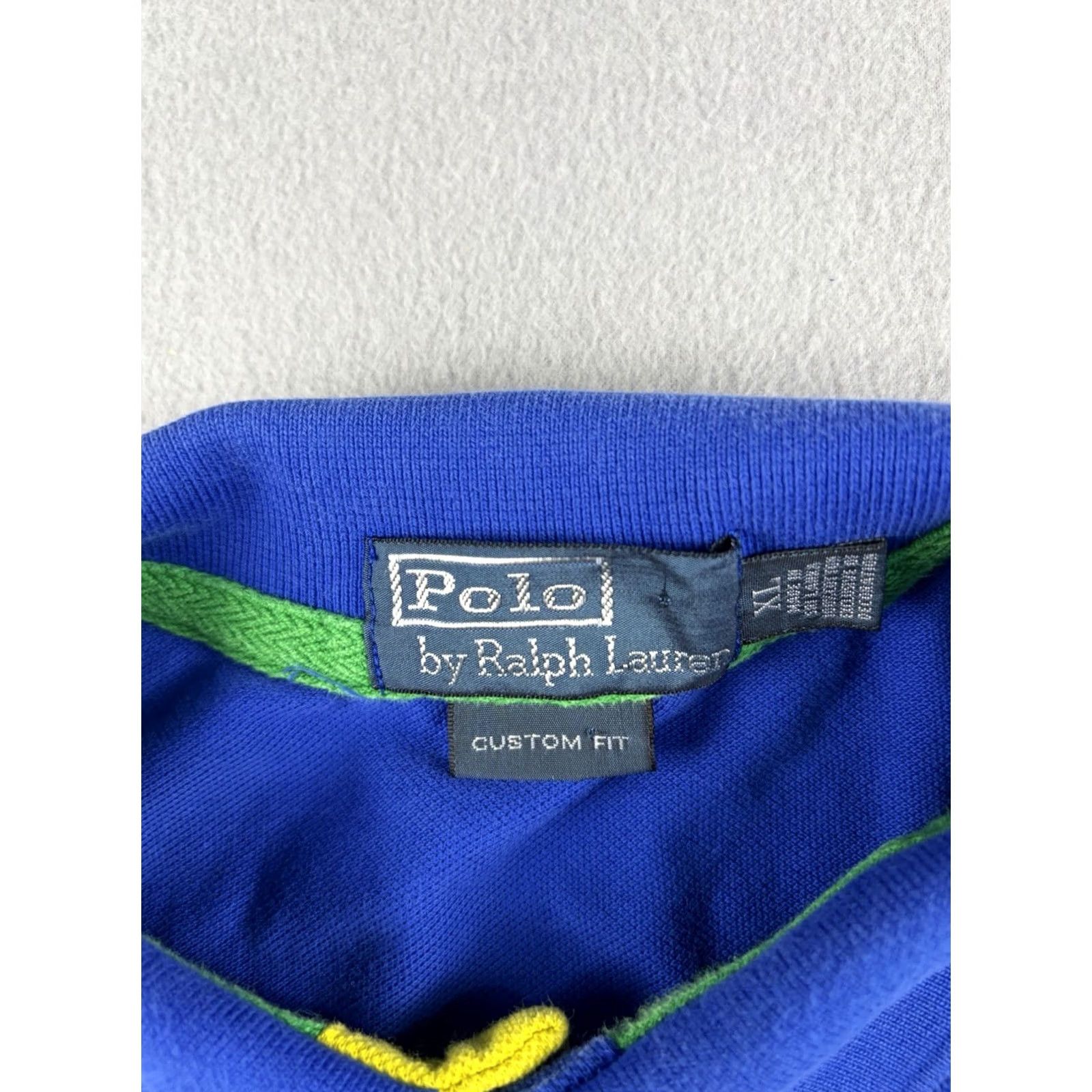 Polo Ralph Lauren Ralph Lauren Big Pony Polo Shirt Men XL Blue Embroidered Logo Shirt Polo Shirt Mens XL Blue Embroidered Logo Size US XL / EU 56 / 4 - 3 Thumbnail