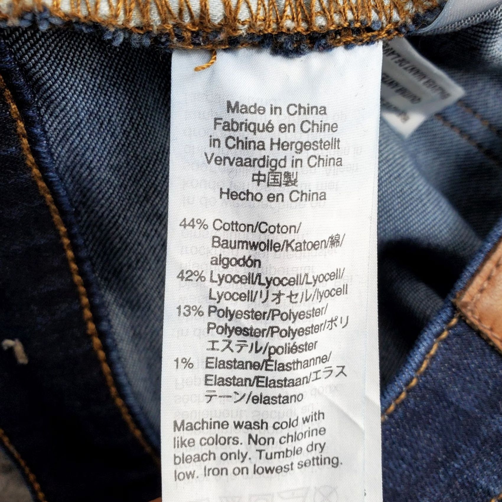Madewell Madewell Womens 27 Blue Denim Dark Wash Stretch 9" Mid-Rise Skinny Jeans Size 27" / US 4 / IT 40 - 7 Thumbnail