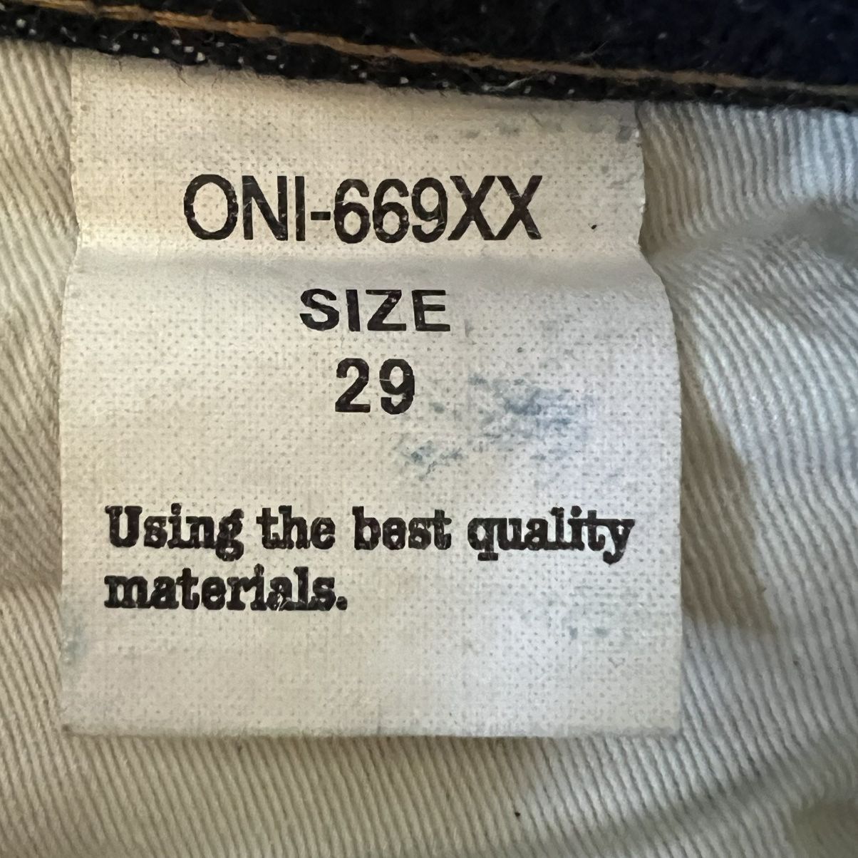 Oni Oni Secret Denim Size US 29 - 4 Thumbnail