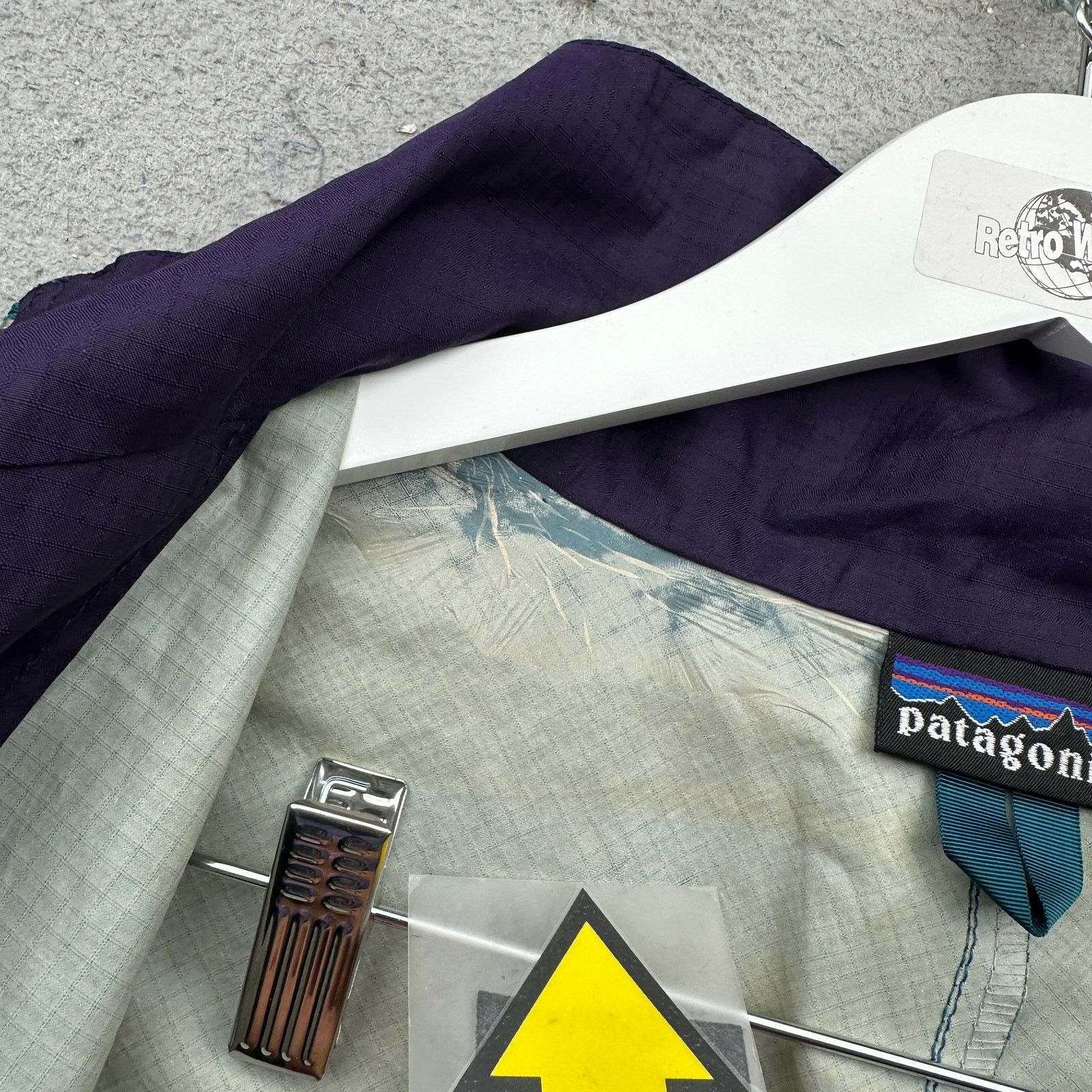 Patagonia Vintage 1996 Patagonia Ripstop Jacket Womens Large Blue Size L / US 10 / IT 46 - 8 Thumbnail