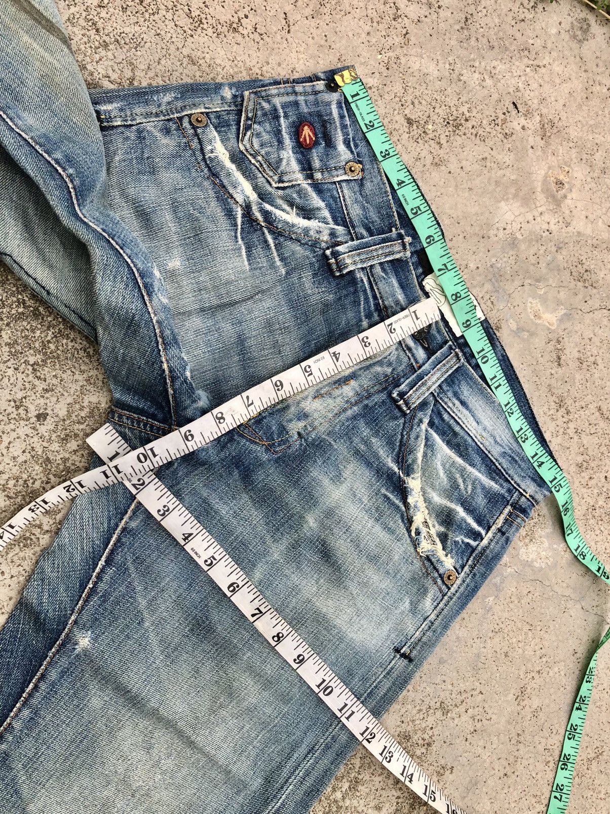 Energie VTGE ENERGIE KIRK Distressed Denim Size US 31 - 15 Thumbnail
