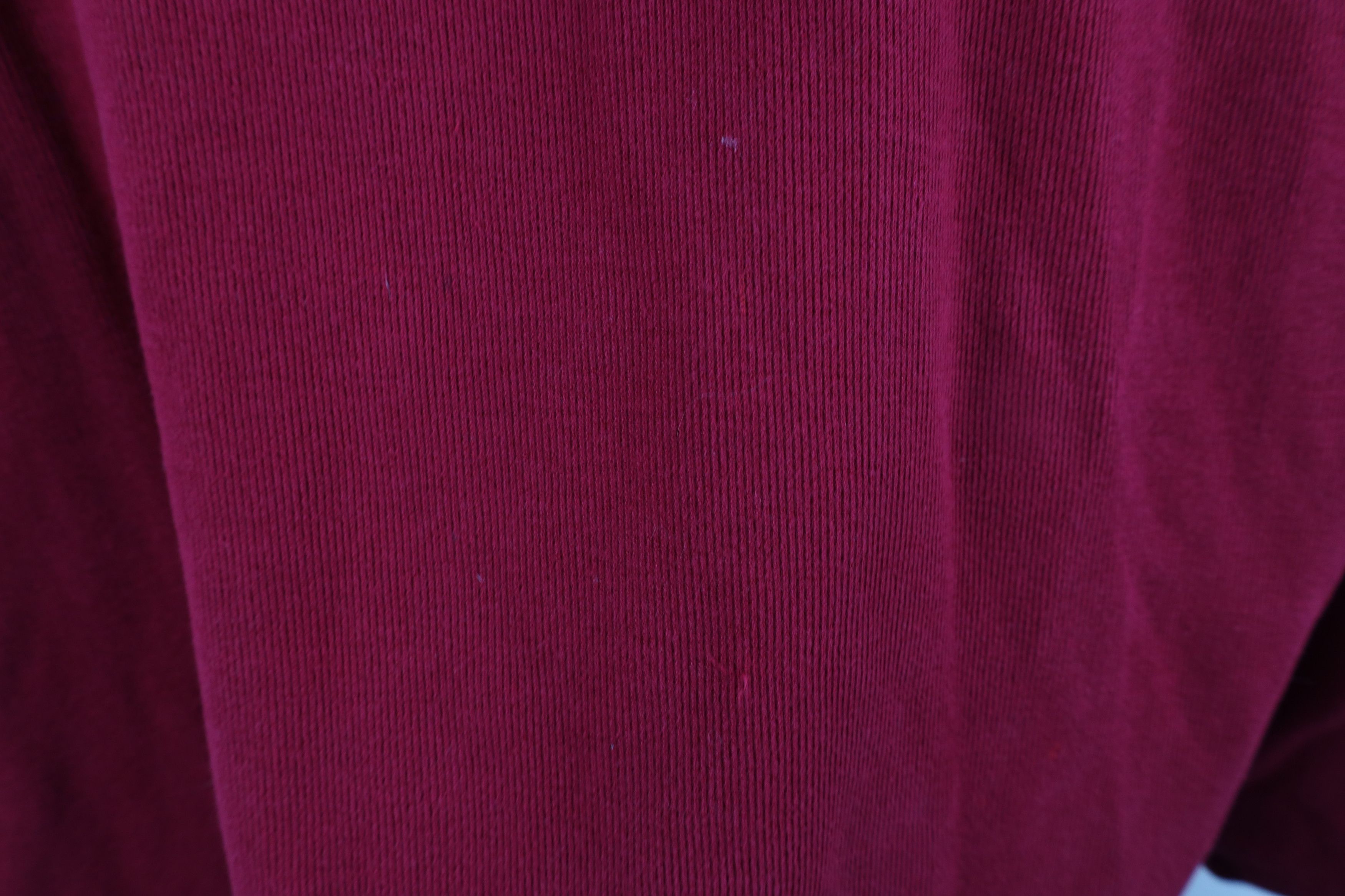 Gap × Vintage Vintage Y2K 2000 Gap Ribbed Knit Long Sleeve T-Shirt Red Size US L / EU 52-54 / 3 - 4 Thumbnail