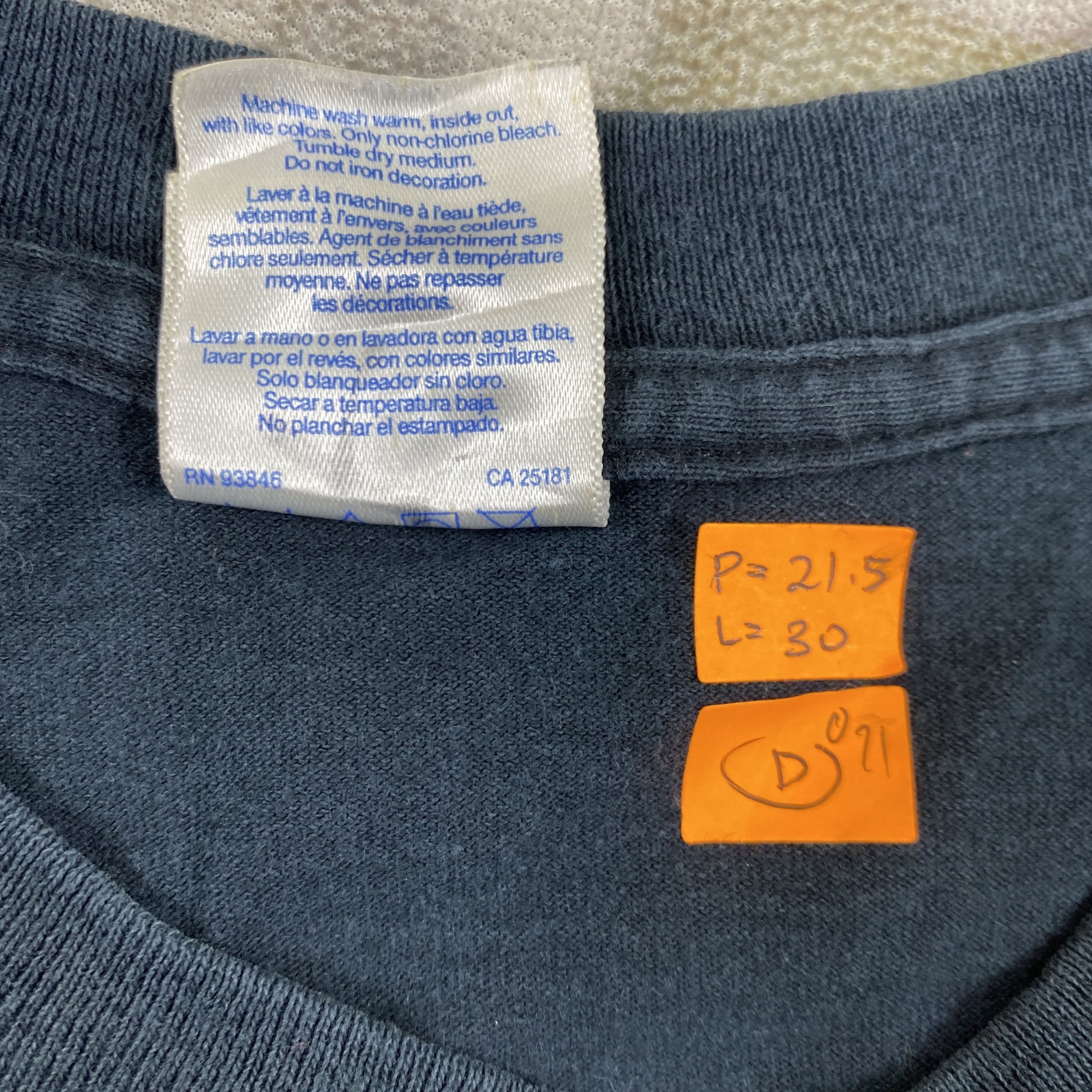 Japanese Brand Vintage Vive Le Jiby Tee -D071 Size US L / EU 52-54 / 3 - 5 Thumbnail