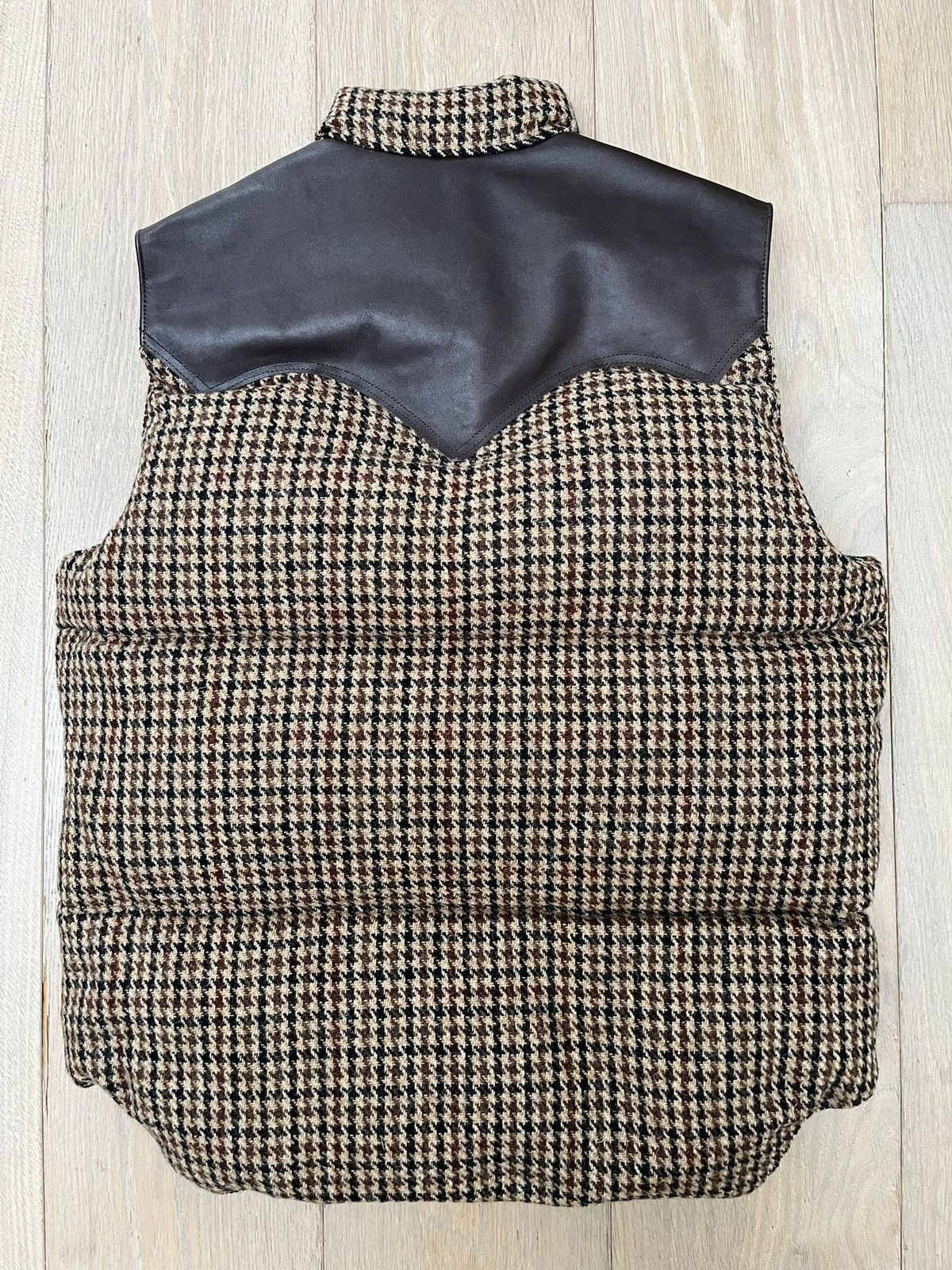 Drake's Drake’s x rocky mountain harris tweed down vest 42 new Size US XL / EU 56 / 4 - 2 Thumbnail