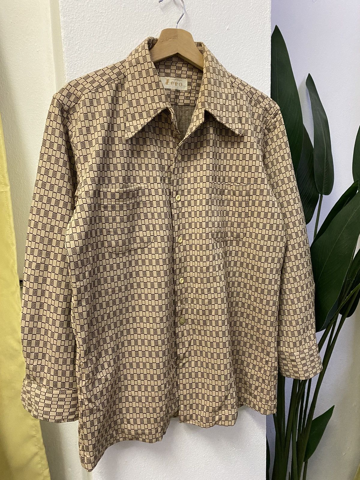 Designer × Japanese Brand × Vintage Rare Vintage Zero Shirt Monogram Size US L / EU 52-54 / 3 - 1 Thumbnail