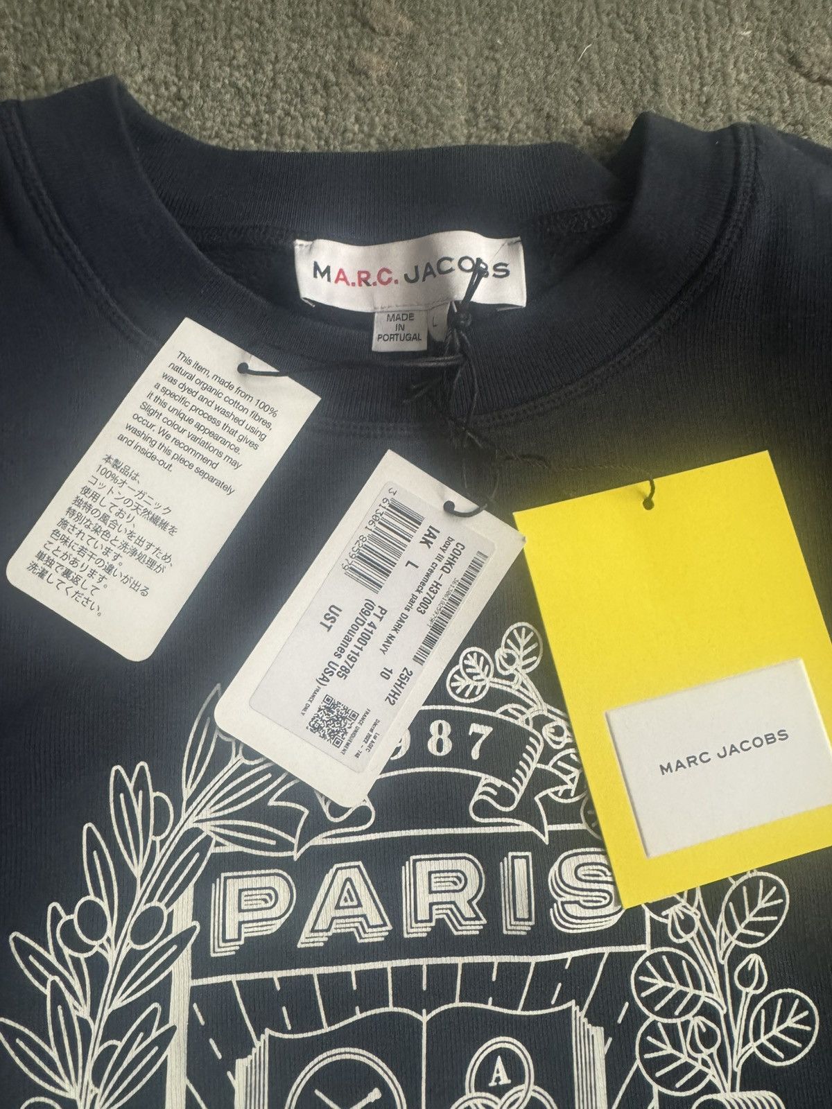 A.P.C. Apc / Marc Jacobs collegiate hoody Size US L / EU 52-54 / 3 - 3 Thumbnail