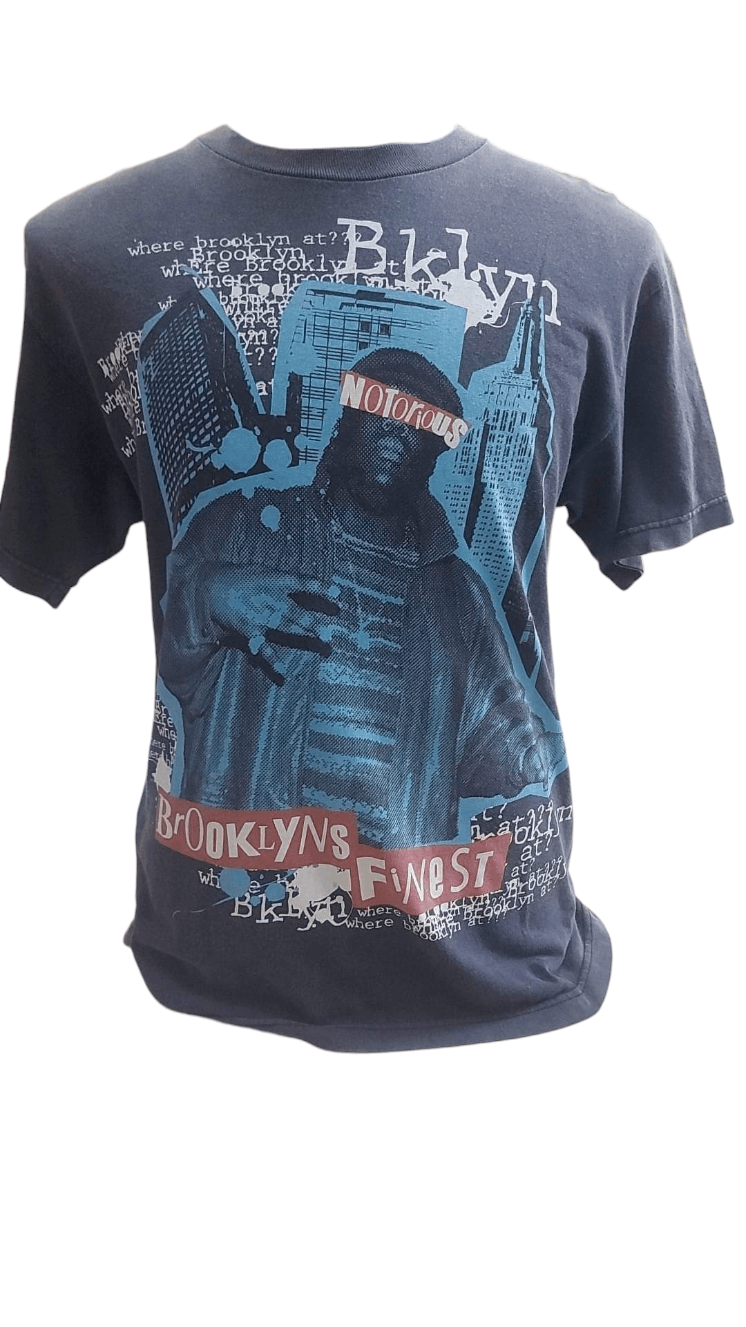 Rap Tees × Vintage Vintage The Notorious Big Biggie Smalls Rapper Size US M / EU 48-50 / 2 - 1 Thumbnail