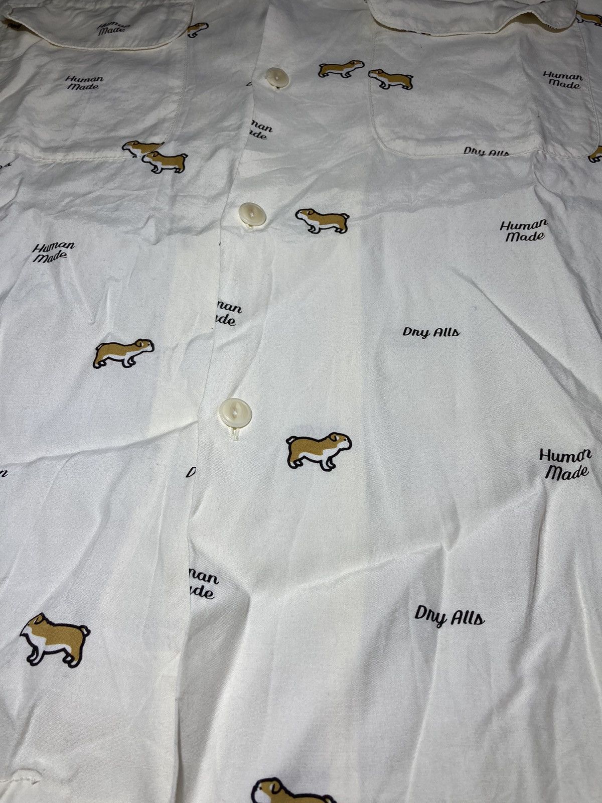 Human Made 2020 Human Made Bulldog Camp Collar Vintage Shirt 60s Nigo Size US M / EU 48-50 / 2 - 3 Thumbnail