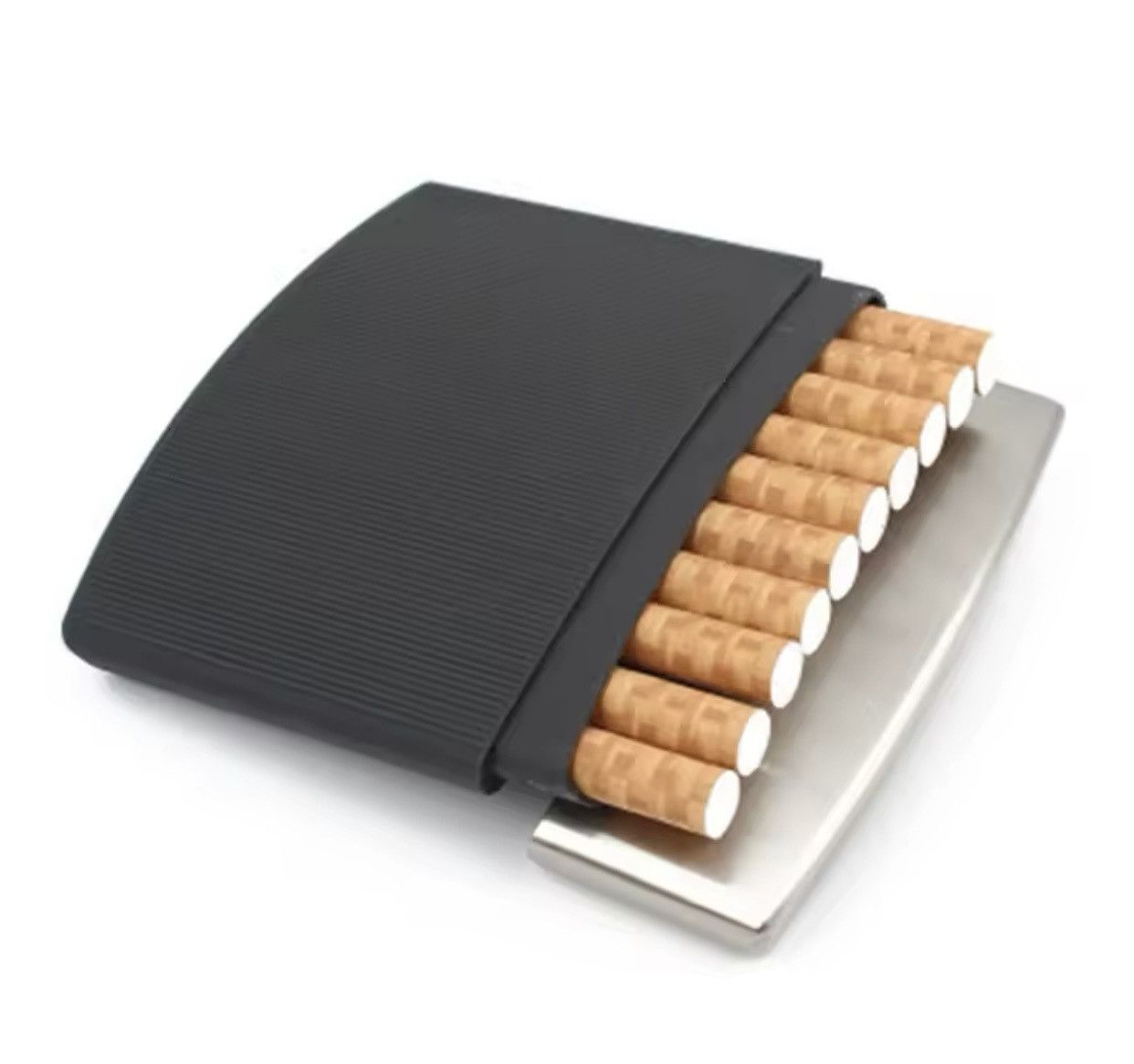Vintage Ultra-thin Cigarette case Men Waterproof Size ONE SIZE - 5 Thumbnail