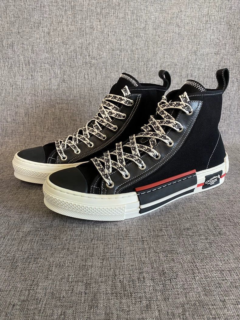 Dior Dior B23 HighTop Canvas Sneakers for Men-2506 Size US 9 / EU 42 - 2 Thumbnail