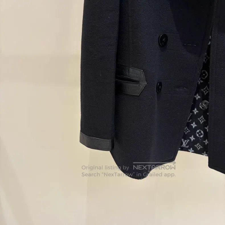 Louis Vuitton Louis Vuitton Black wool coat Size XS / US 0-2 / IT 36-38 - 5 Thumbnail