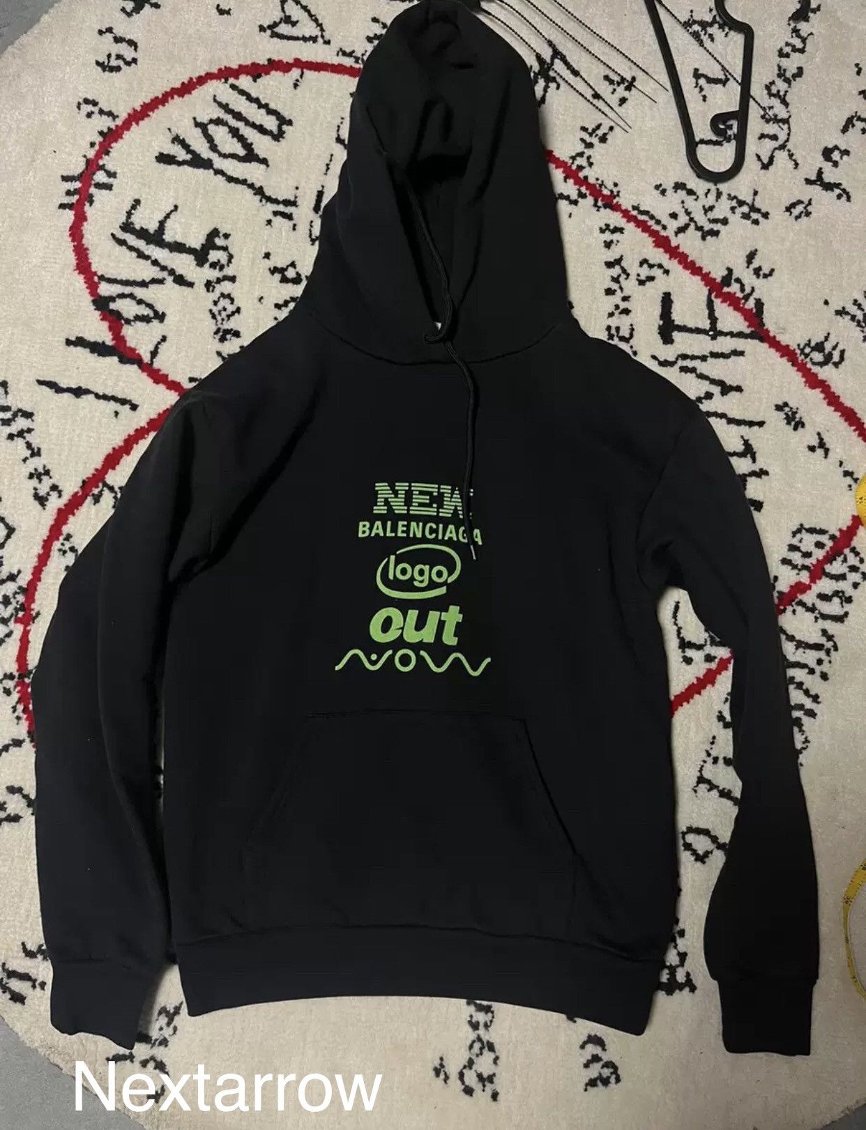 Balenciaga Balenciaga's new logo hoodie2412-Nextarrow Size S / US 4 / IT 40 - 1 Thumbnail