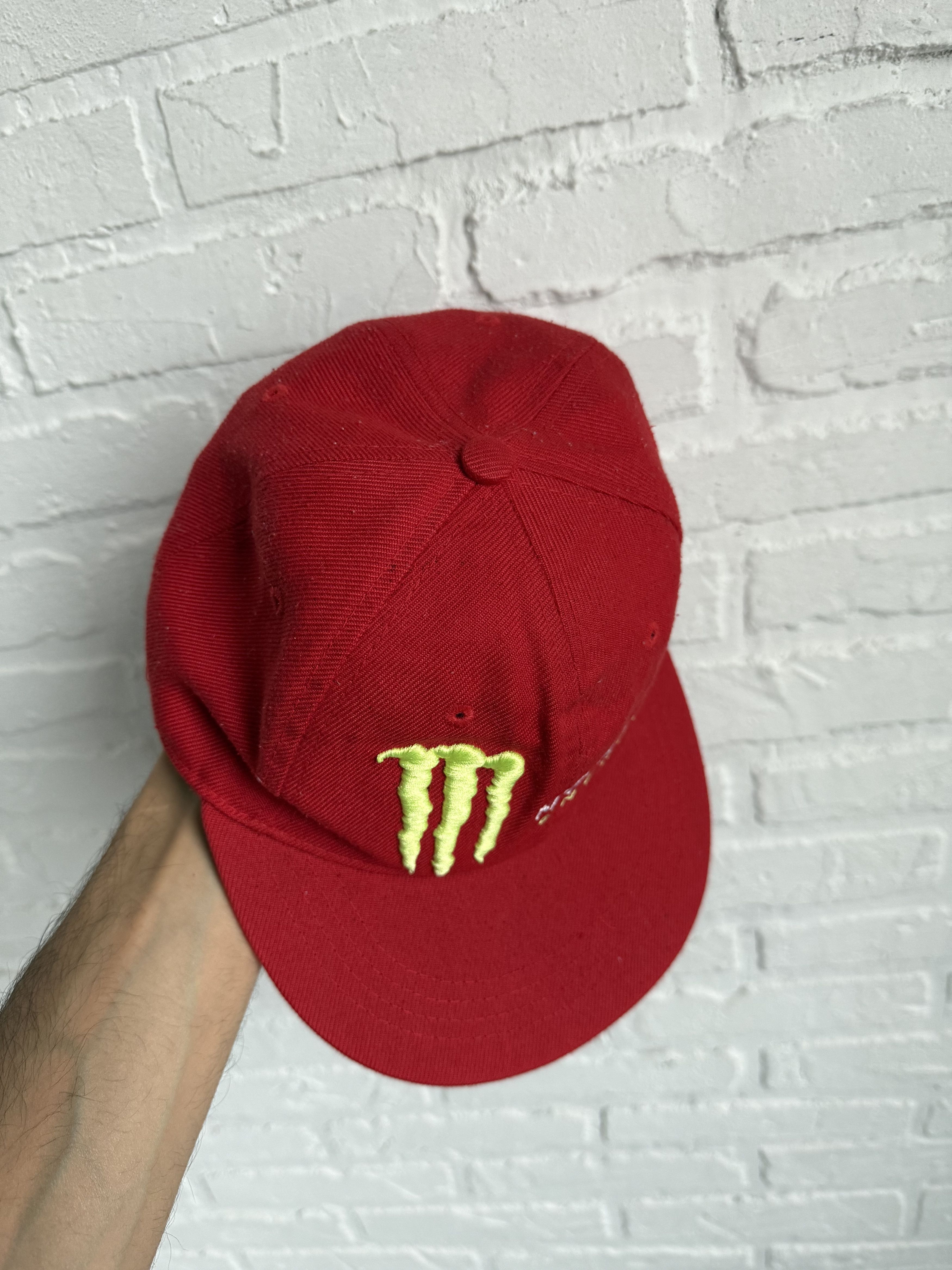 Other Vintage 2000s Monster Energy racing cap Size ONE SIZE - 3 Thumbnail