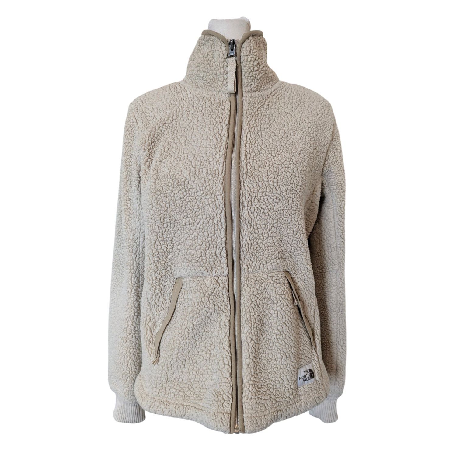 The North Face The North Face Campshire Sherpa Fleece Cream Zip Up Jacket Size S / US 4 / IT 40 - 9 Thumbnail