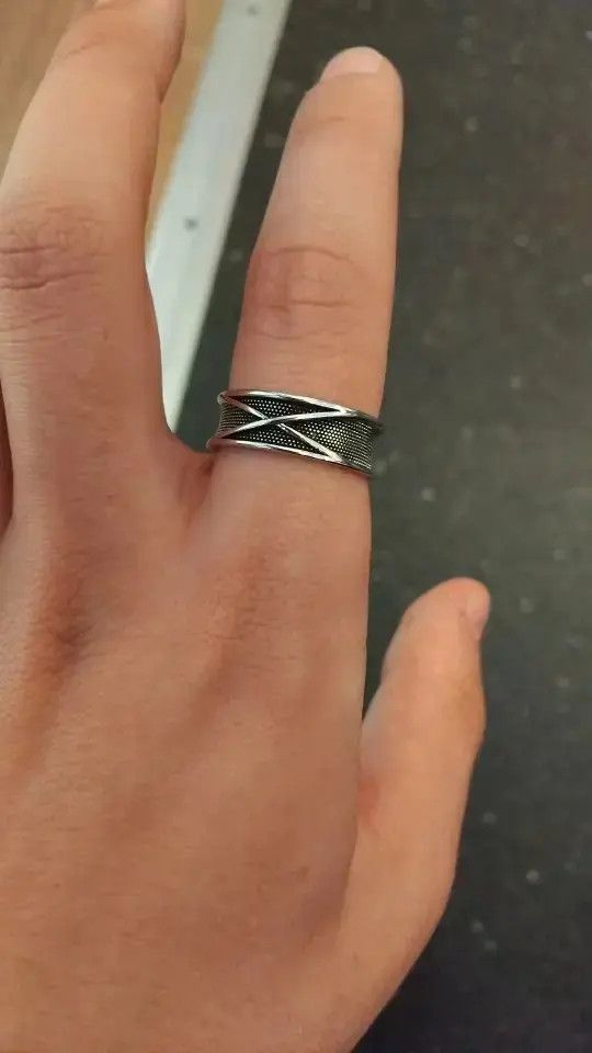 Jewelry Celestial Doom: Handmade Goku Black Time Ring Size ONE SIZE - 2 Thumbnail