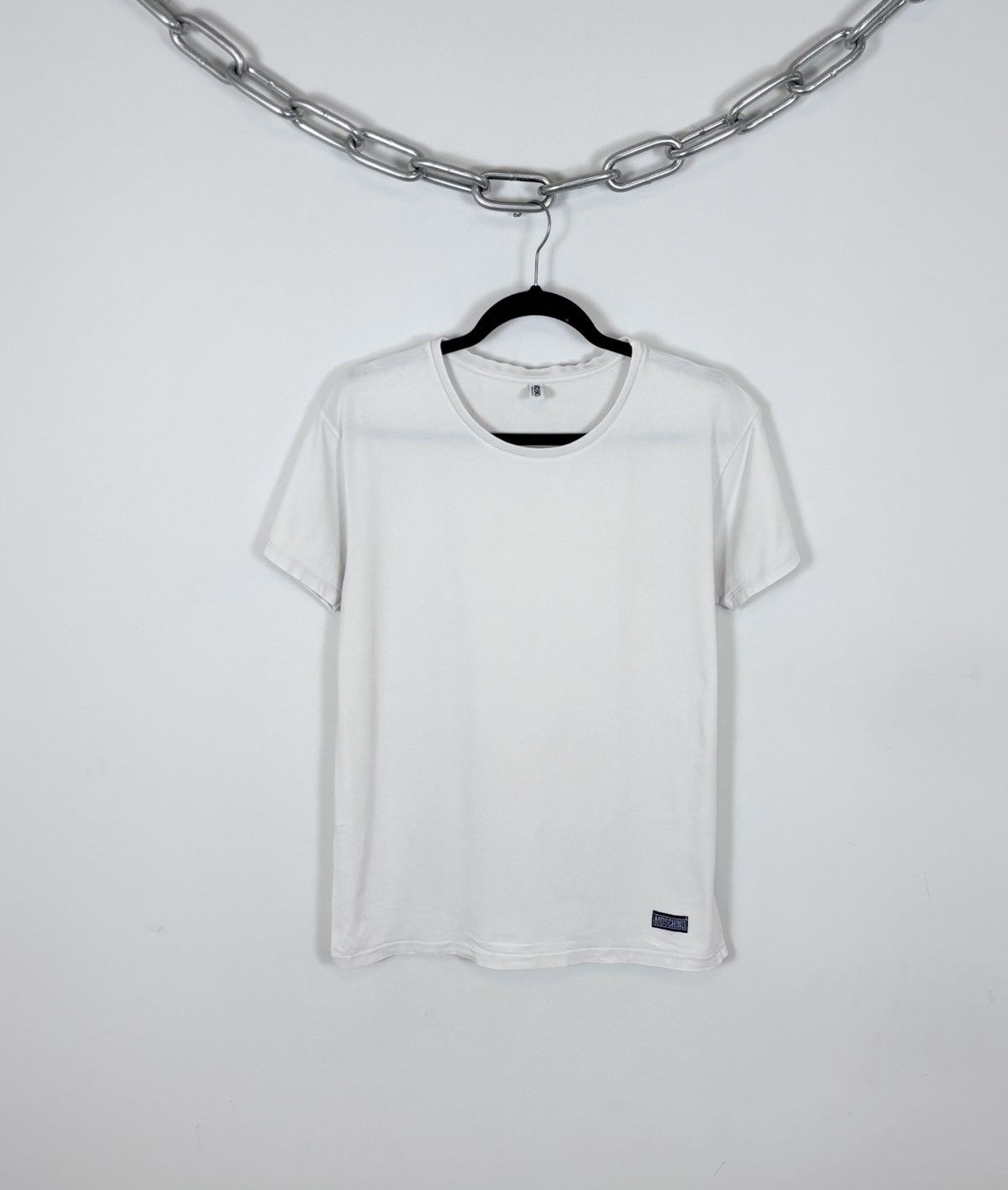 Moschino Moschino Underwear Women’s White Short Sleeve T-Shirt Tee Size XXL / US 16-18 / IT 52-54 - 1 Thumbnail