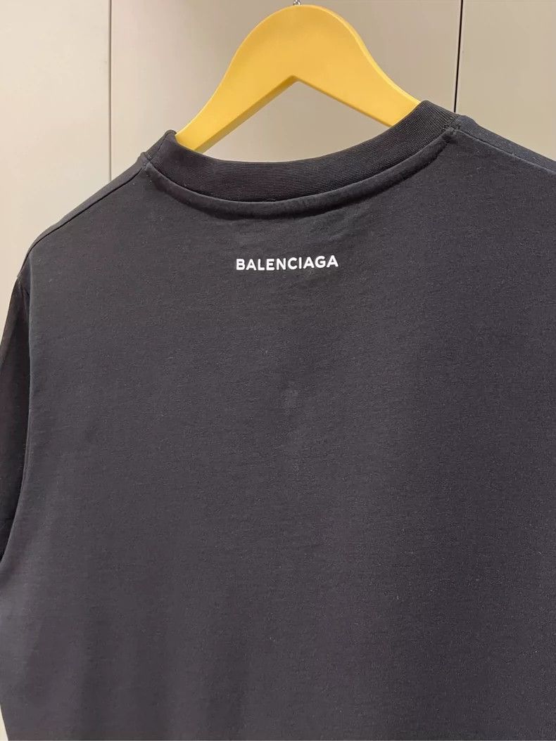 Balenciaga Balenciaga Black night scene short sleeve 2501-Nextarrow Size US M / EU 48-50 / 2 - 5 Thumbnail