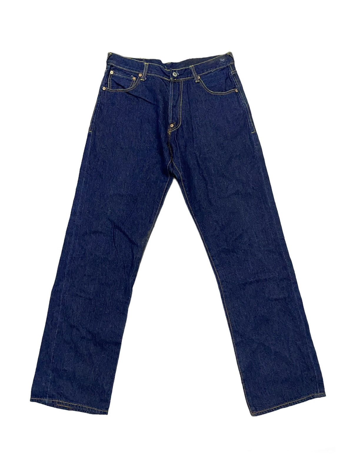 VINTAGE EVISU JEANS EMBROIDERED NON SELVEDGE