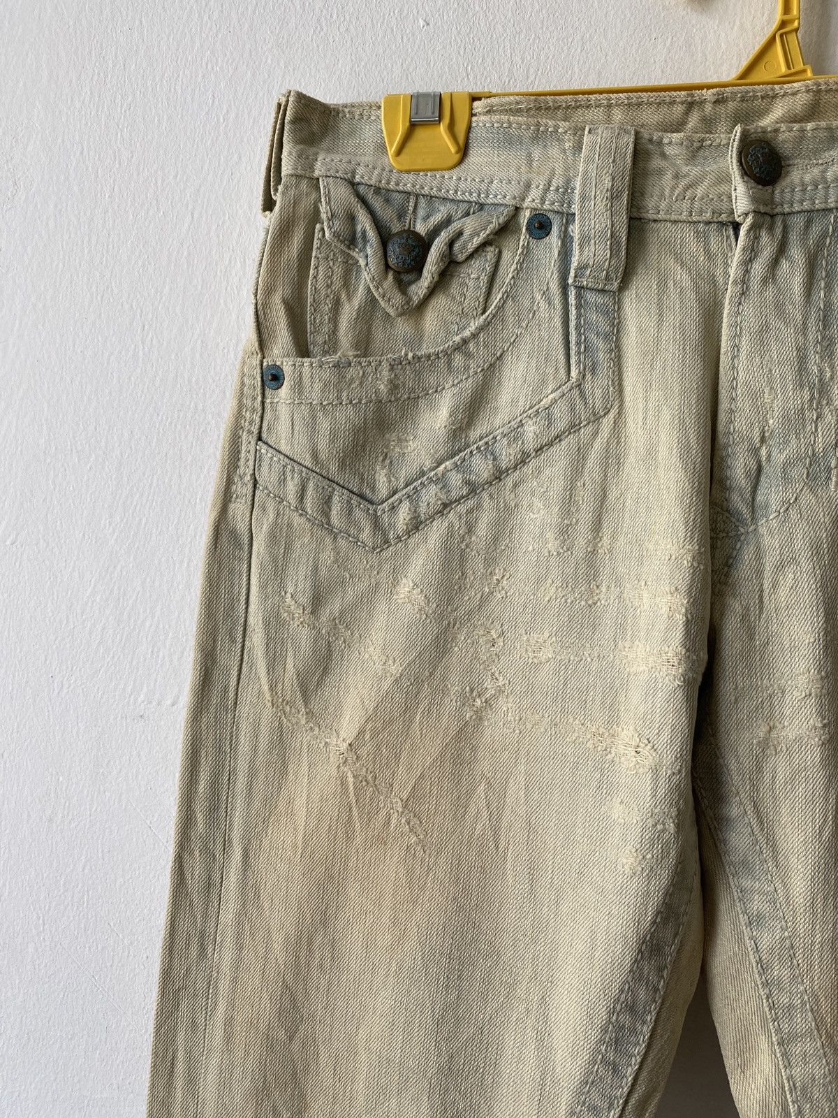 Army Of Me Japanese Brand Army Of No Distressed Denim Size US 30 / EU 46 - 8 Thumbnail