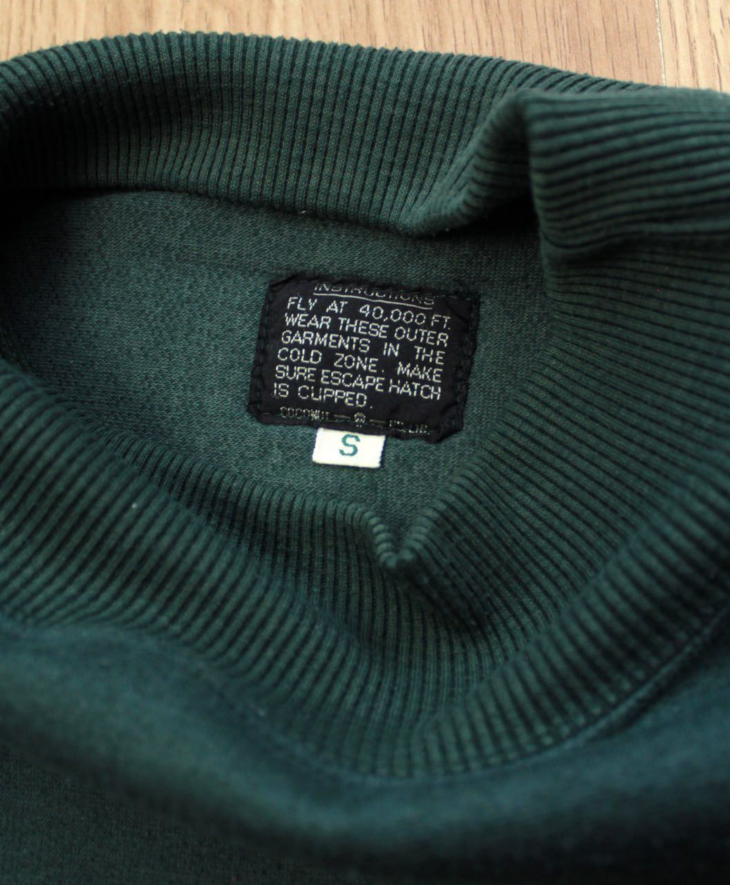 Alpha Industries 🔥 Vintage Flight Military Sweatshirt Army Alpha Industries Size US S / EU 44-46 / 1 - 3 Thumbnail