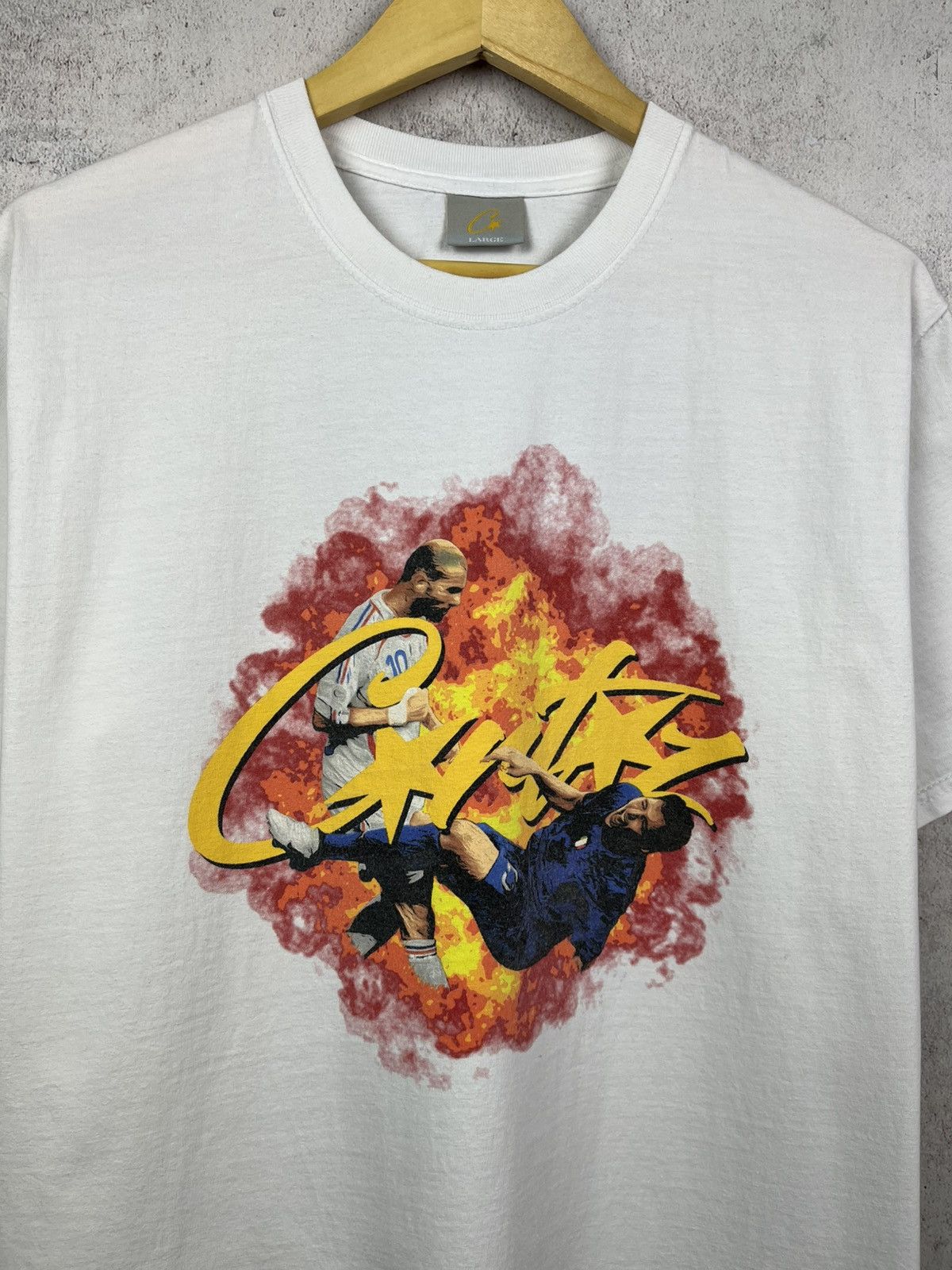 Corteiz Corteiz Zidane World Cup Headbutt T-Shirt Rare Rap Hype Y2K Size US L / EU 52-54 / 3 - 3 Thumbnail