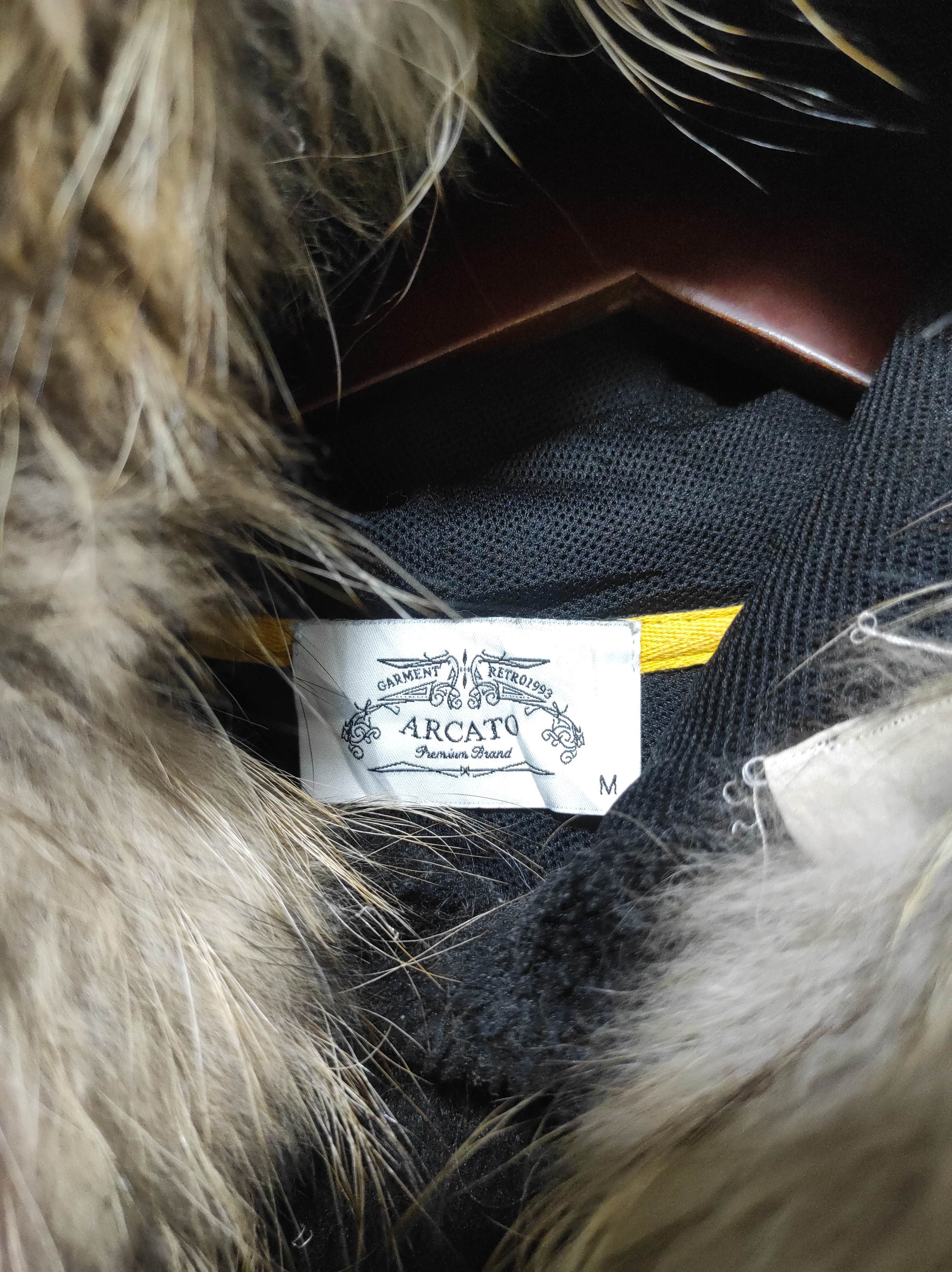 Japanese Brand Arcato Sherpa Fur Hoodie i6w9 lgb style Size US M / EU 48-50 / 2 - 5 Thumbnail