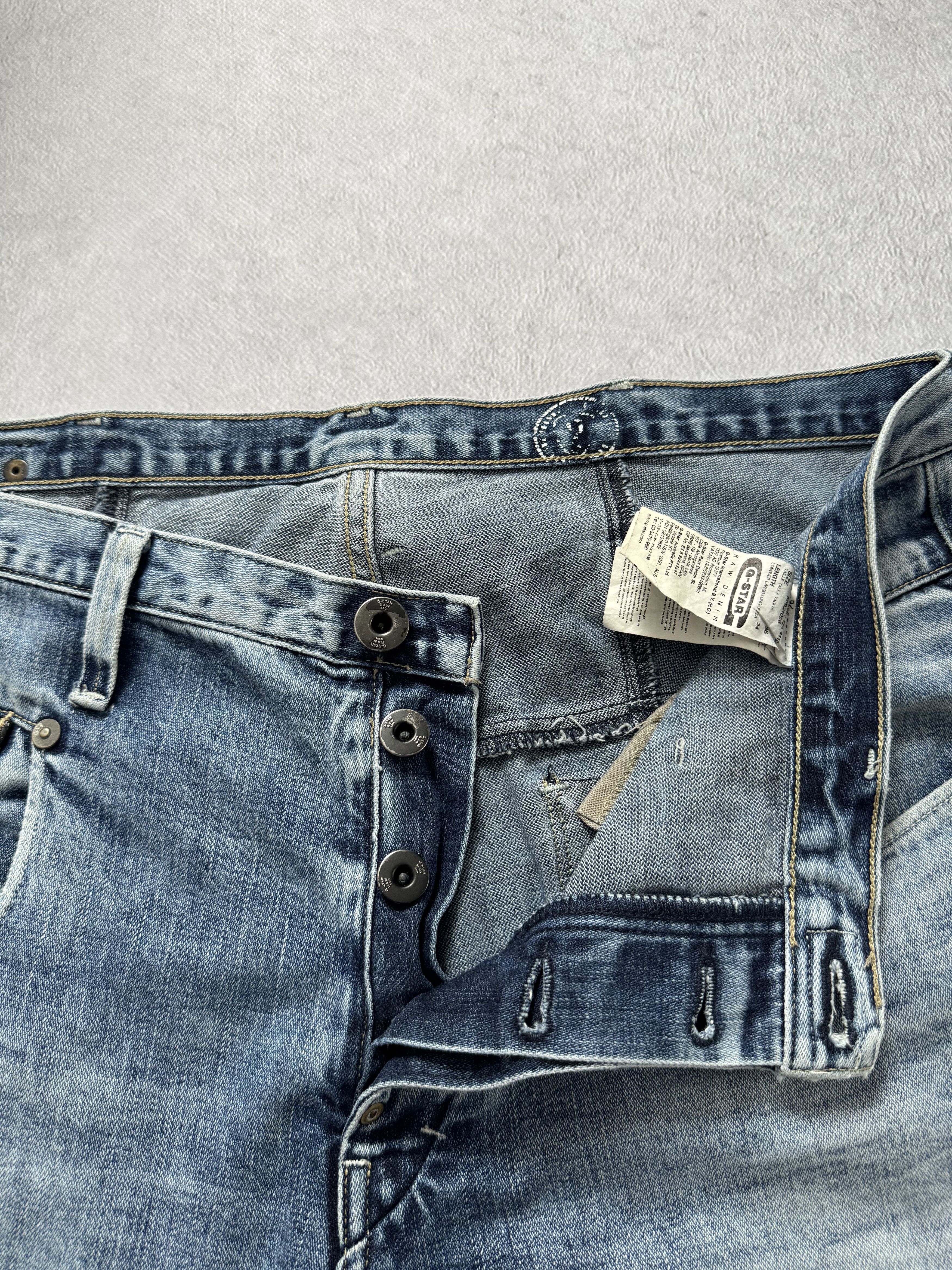 G-Star G-Star Raw Blade Slim blue jeans back buckle Size US 36 / EU 52 - 8 Thumbnail