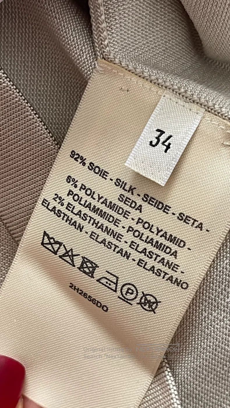 Hermes Hermes Contrasting color mulberry silk top Size XXS / US 00 / IT 34 - 4 Thumbnail
