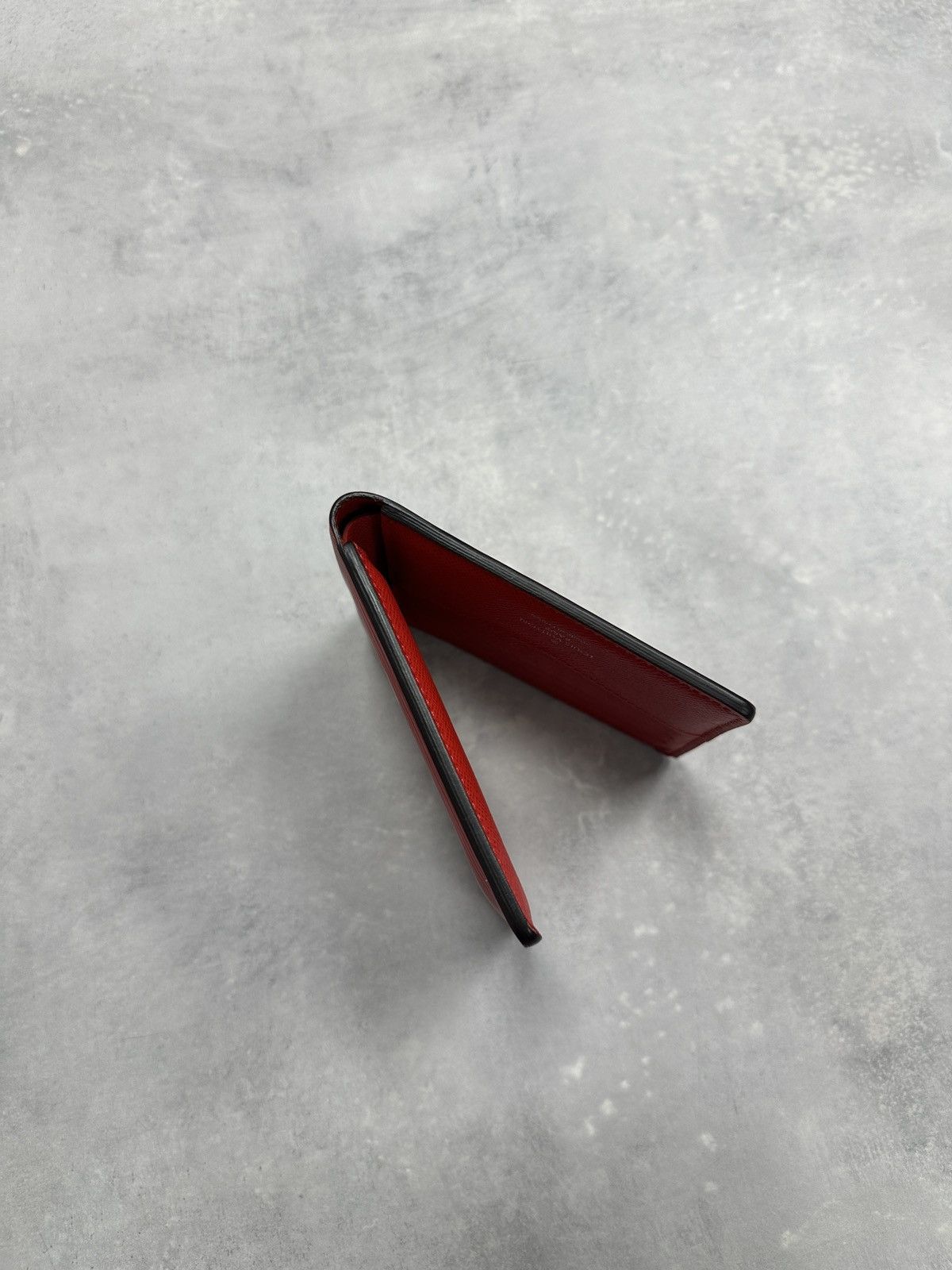 Louis Vuitton × Supreme Louis Vuitton Supreme Slender Wallet Epi Leather Red Size ONE SIZE - 8 Thumbnail
