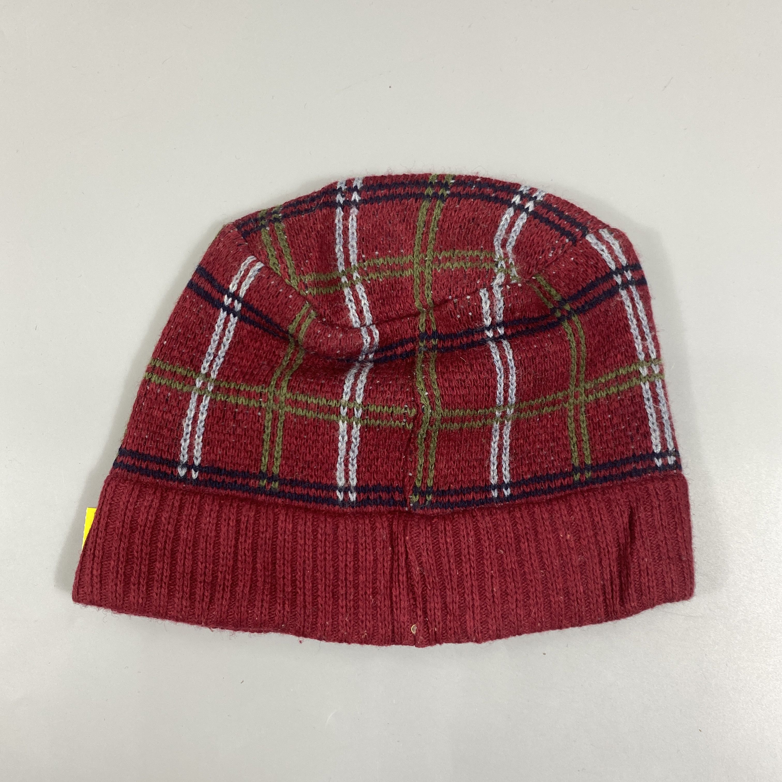 Japanese Brand Checked Snow Cap Beanie Hat -BN1111 Size ONE SIZE - 7 Thumbnail