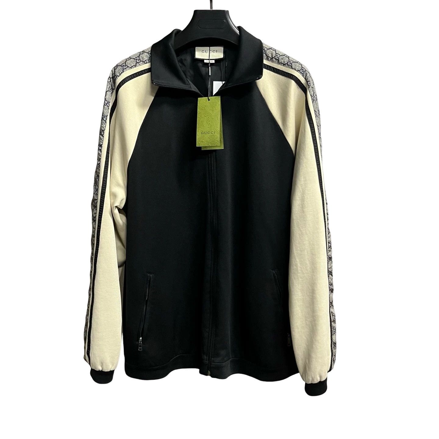 Gucci Gucci GG Monogram Panel Track Jacket XL Size US XL / EU 56 / 4 - 1 Thumbnail