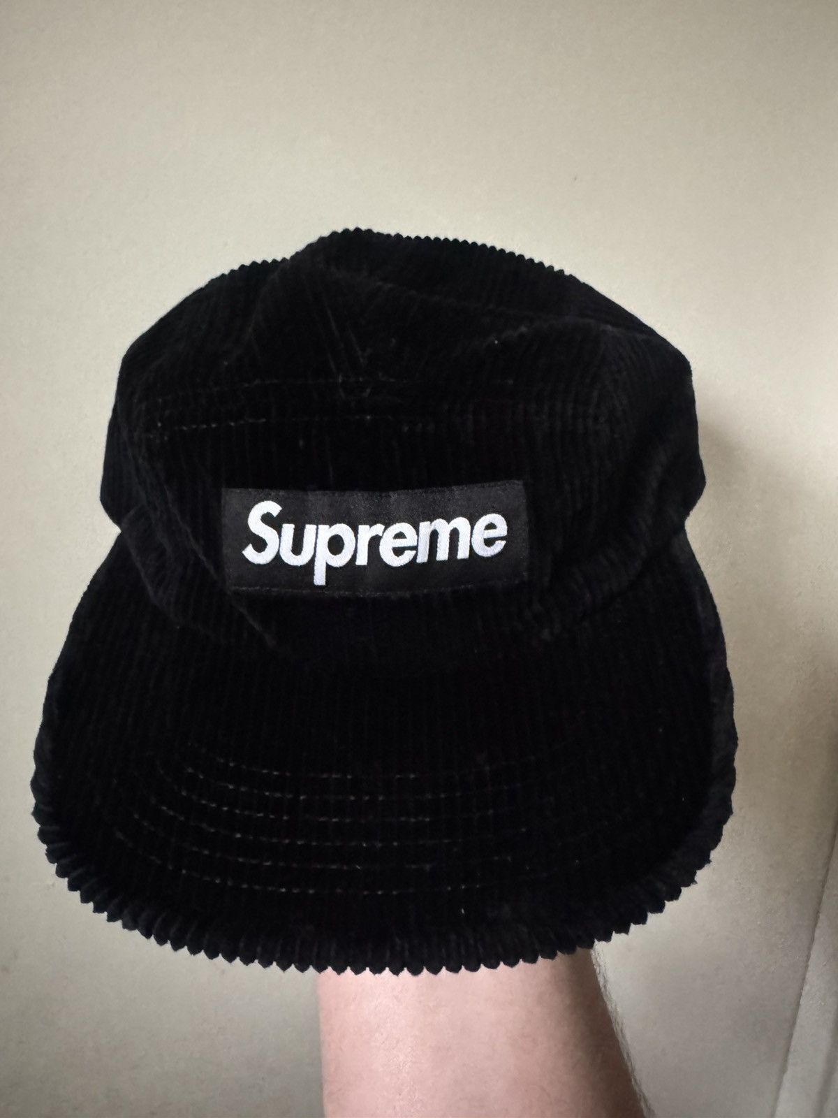 Supreme Supreme Corduroy Camp Hat [SS17] - Coral | Grailed