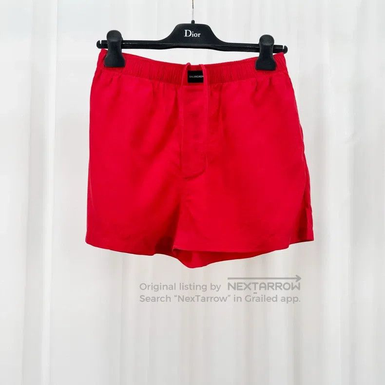 Balenciaga Dark Pattern Jacquard Full Print Shorts