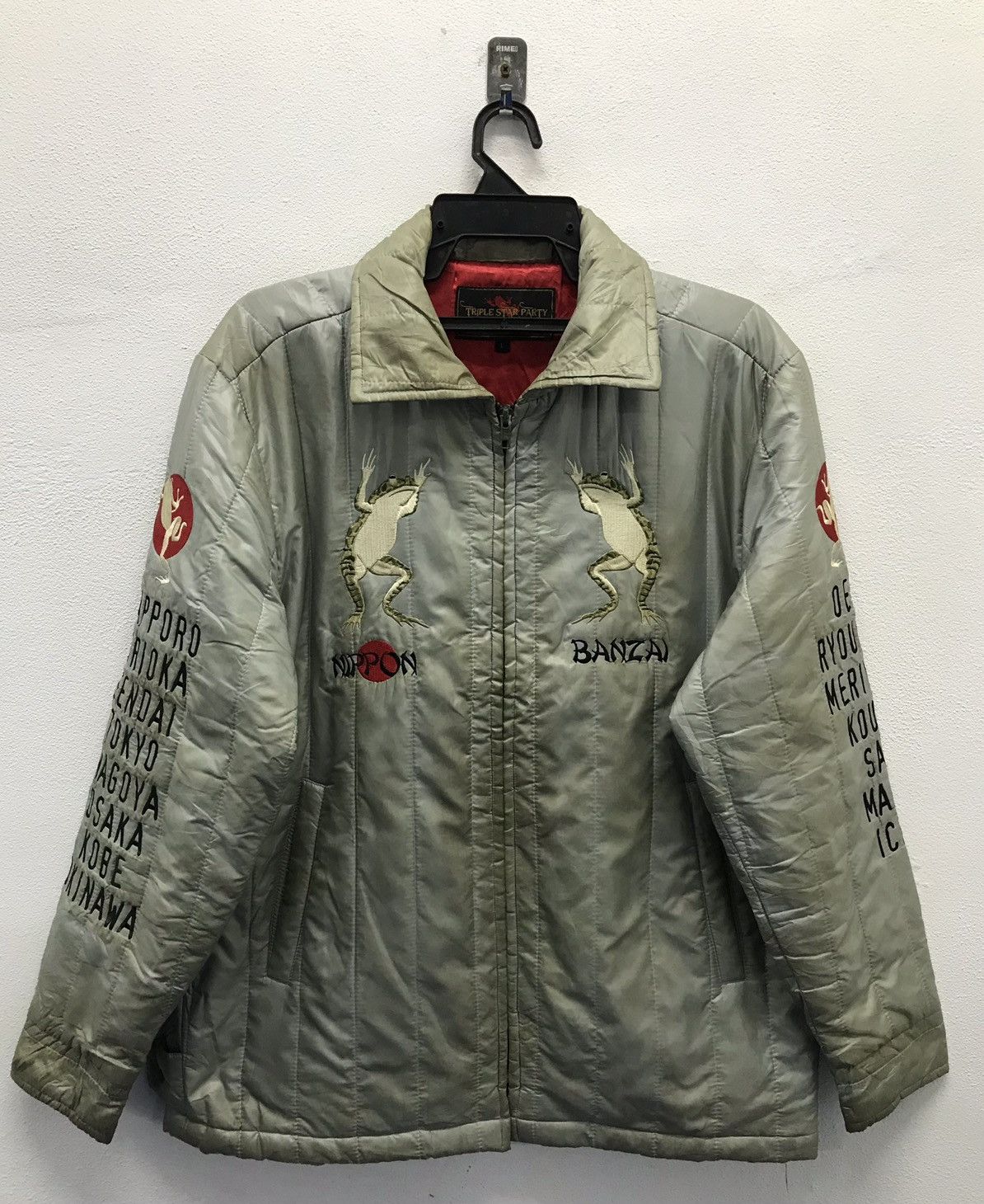 Japanese Brand × Vintage Vintage Triple Star Party Powerd By Sanmaruichi Jacket Size US L / EU 52-54 / 3 - 1 Thumbnail