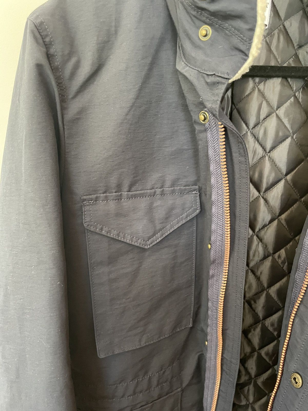 Corridor Corridor Navy Nylon Winterized Jacket, XS (46) Size US S / EU 44-46 / 1 - 3 Thumbnail