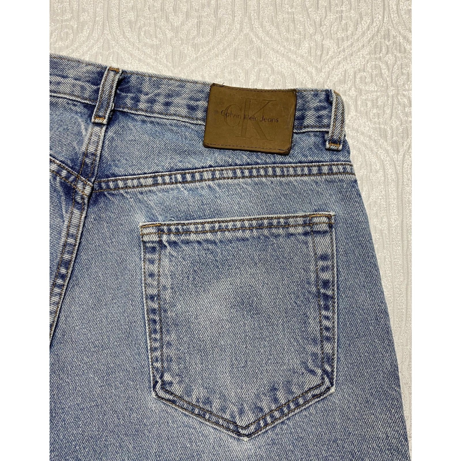Calvin Klein VINTAGE Calvin Klein Jeans Mens 32x32 Easy Fit Stonewash Union Made USA BMPP171 Size US 32 / EU 48 - 4 Thumbnail