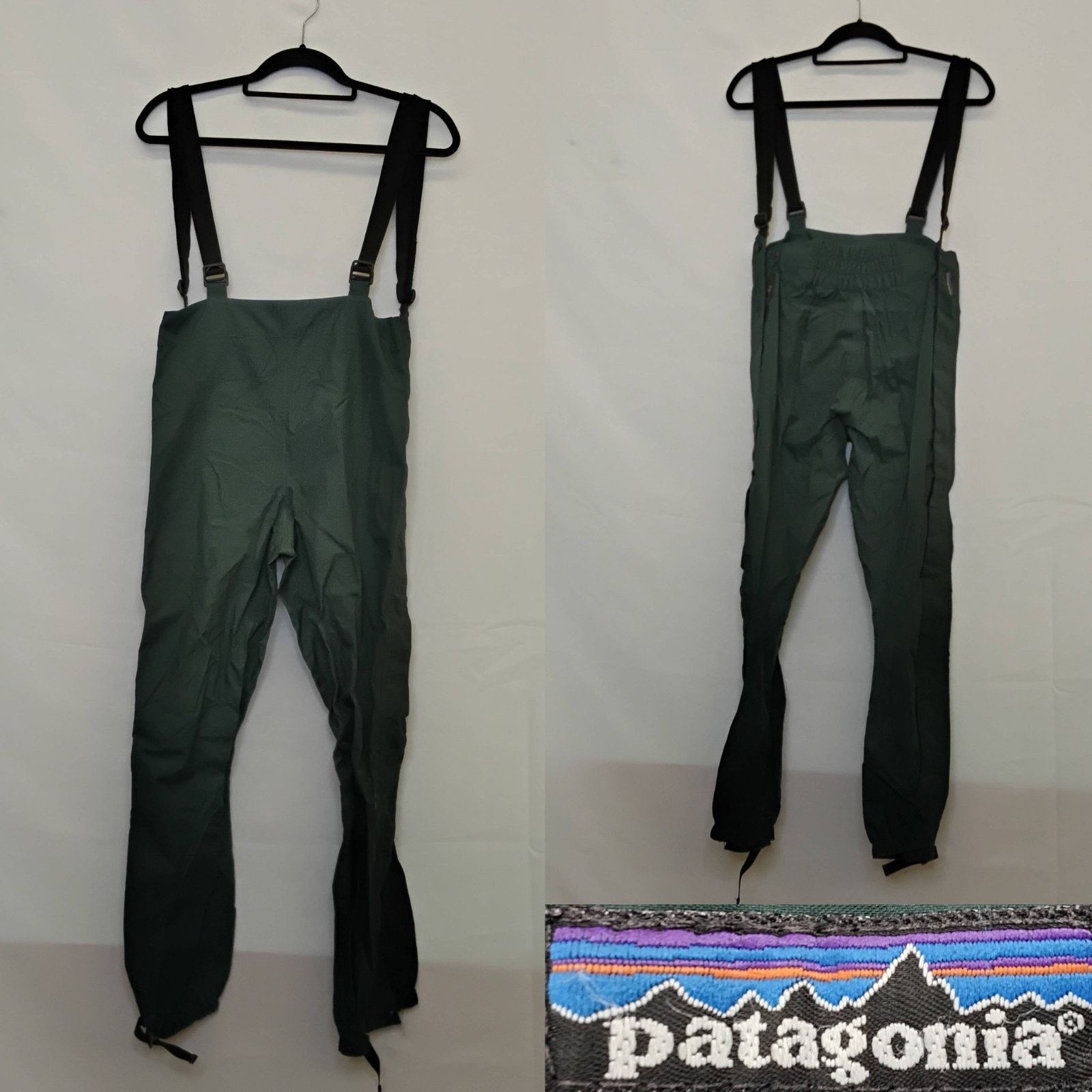 Patagonia Patagonia Ski Bibs Men's M Dark Green Vintage Made in USA Size US 32 / EU 48 - 1 Thumbnail
