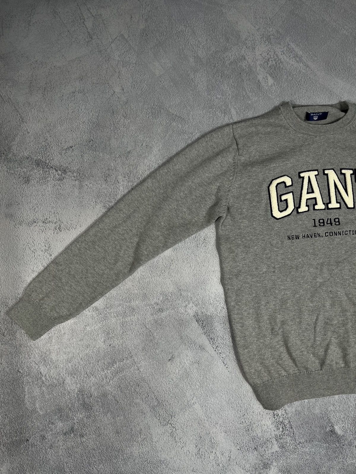 Gant VintageY2K Gant wool biglogo sweater streetwear size S Size US S / EU 44-46 / 1 - 2 Thumbnail